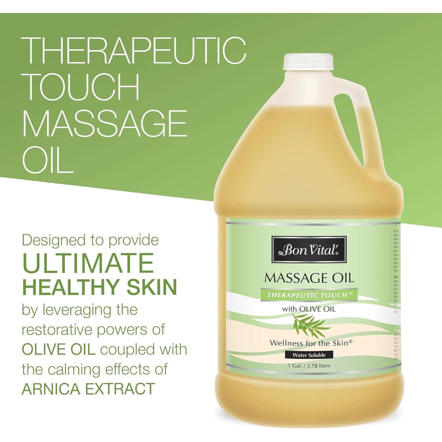 Aceite de Masaje Terapéutico Bon Vital 3.79 L con Oliva