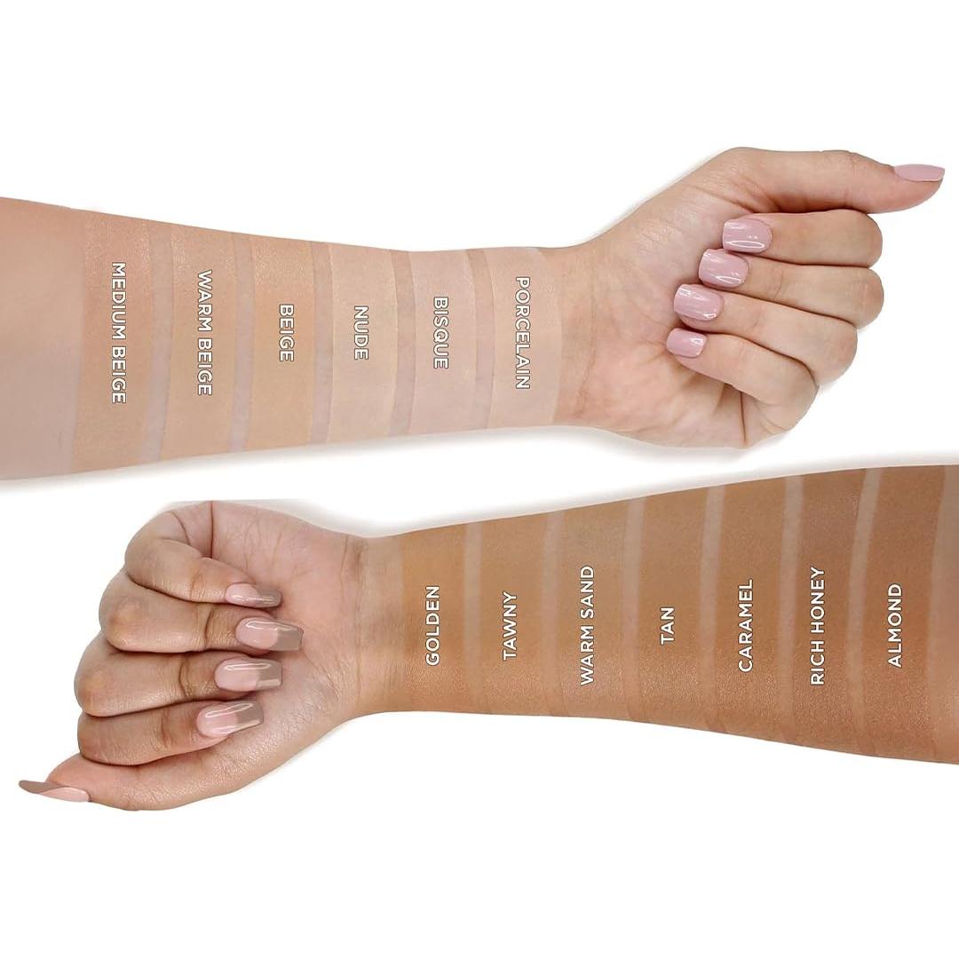 Base Tinte L.A. Girl Almendra 30g - Acabado Natural