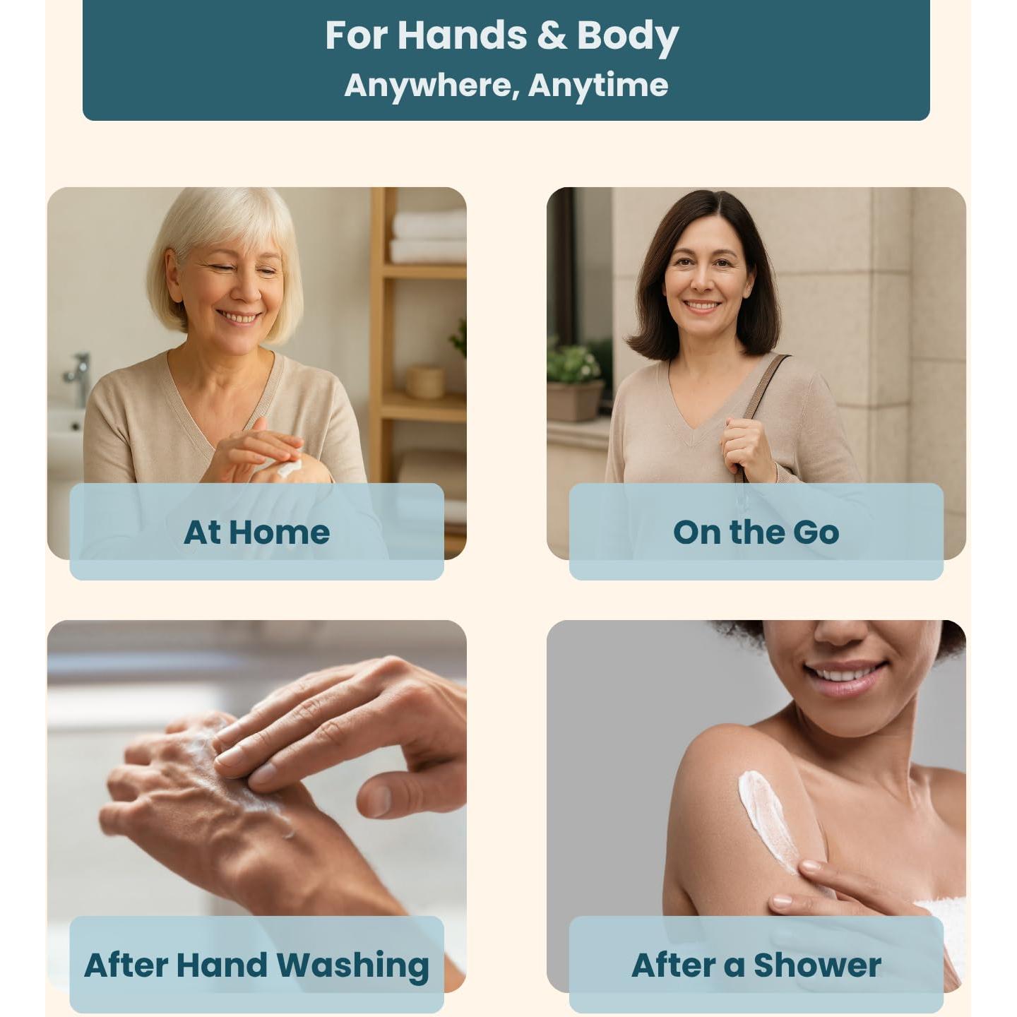 Loción Nutritiva de Leche de Cabra Way Natural 8oz y 2oz