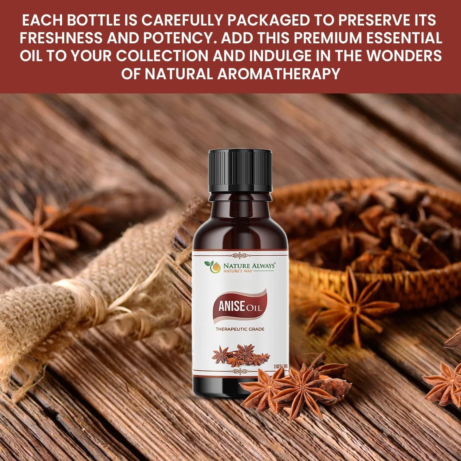 Aceite Esencial de Anís Aromaaz 60 ml - Cuidado Piel y Cabello