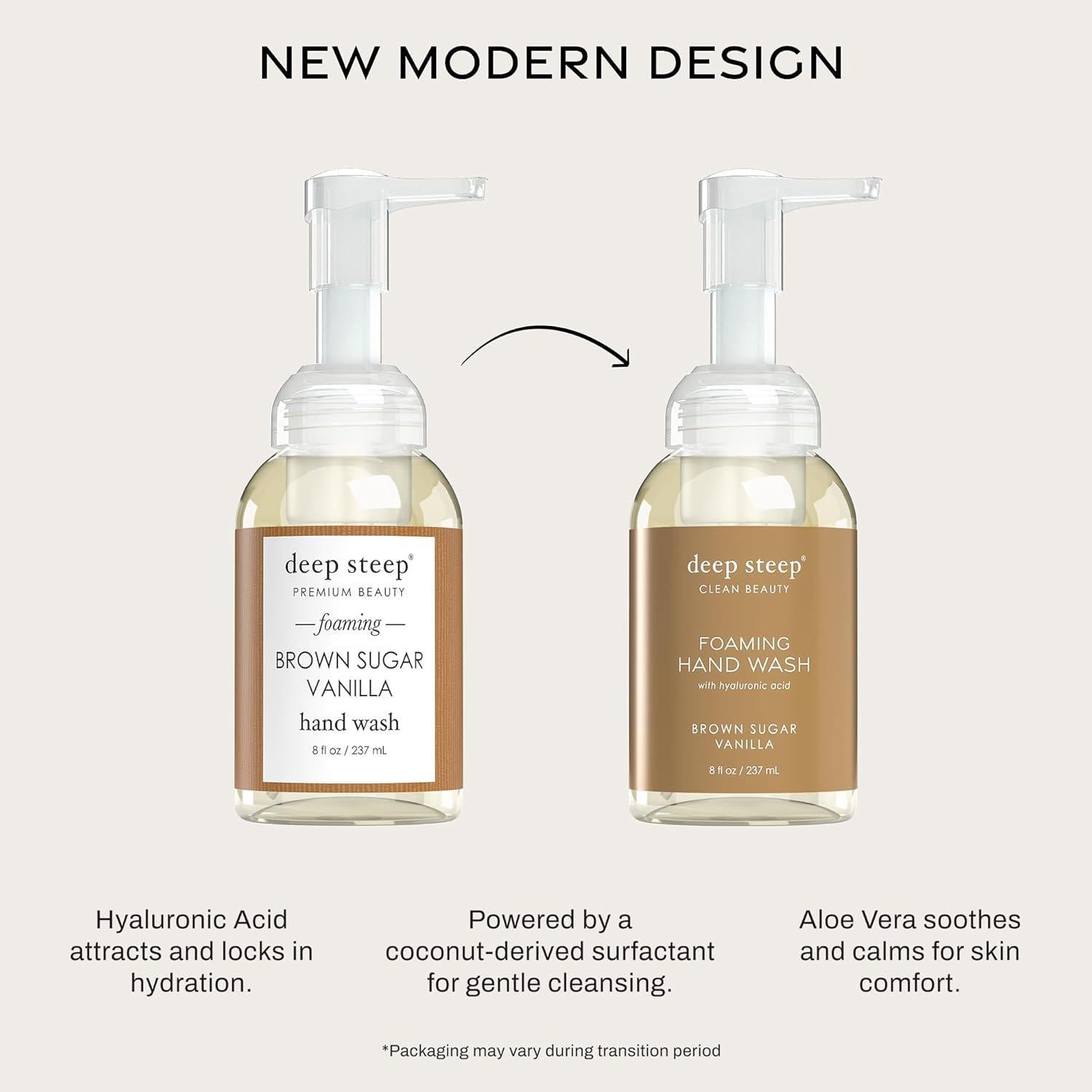 Jabón Espumoso para Manos Deep Steep 226.8 g Vainilla