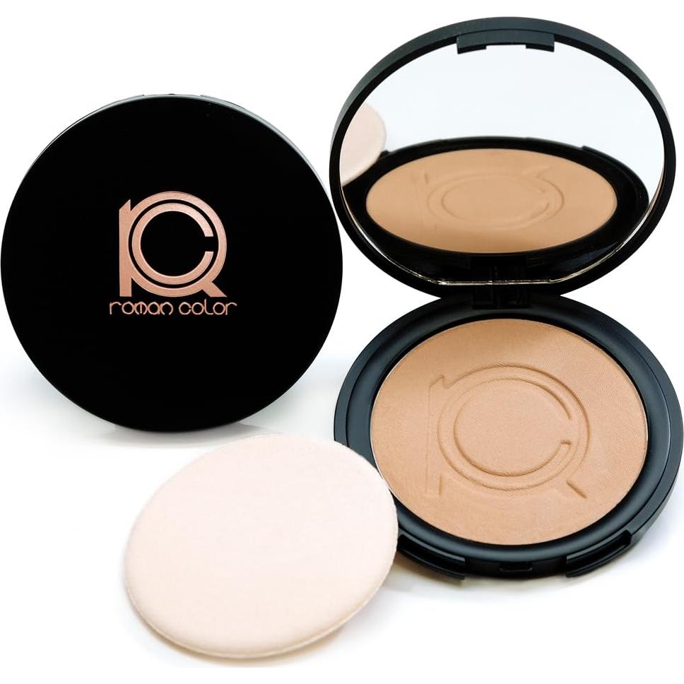 Polvo Compacto Base de Maquillaje Roman Color 13.88 g Arena