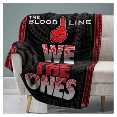 Manta Raschel Super Suave WWE Bloodline 152x203 cm