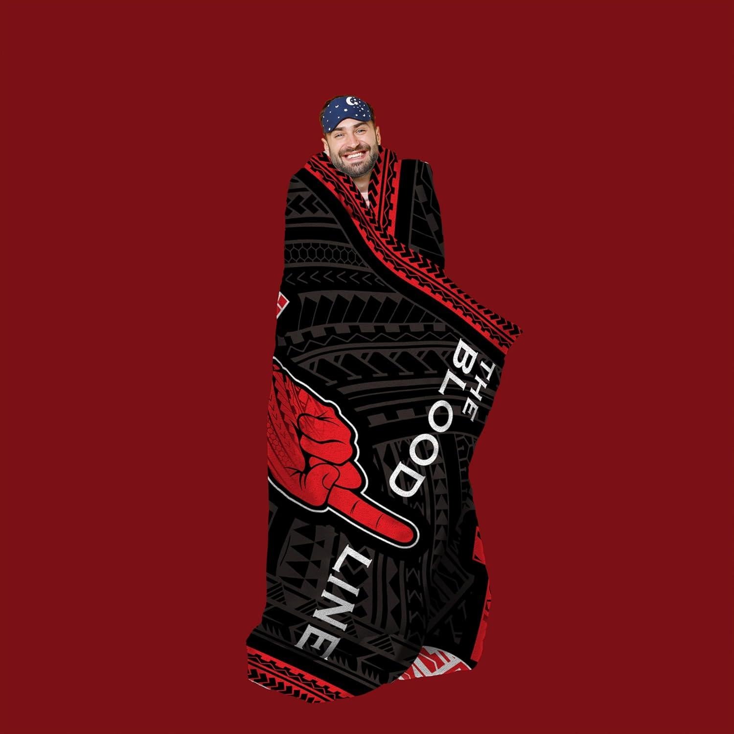 Manta Raschel Super Suave WWE Bloodline 152x203 cm