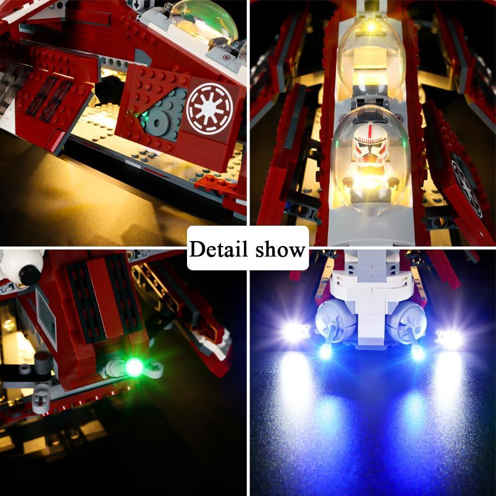 Kit de Iluminación LED Kyglaring para Lego Star Wars 75354