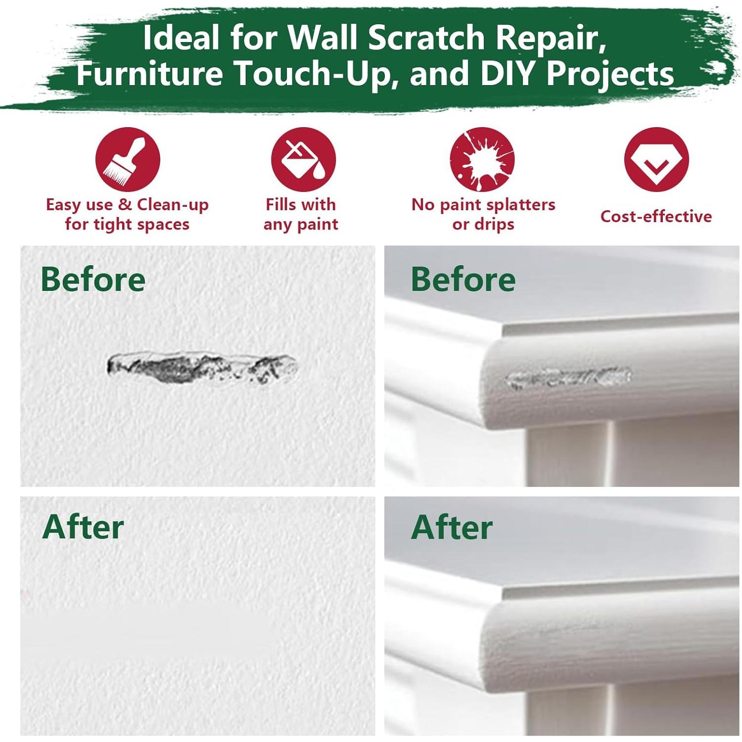 Juego de 6 Bolígrafos de Pintura ZIOKLAI Rellenables 3ml