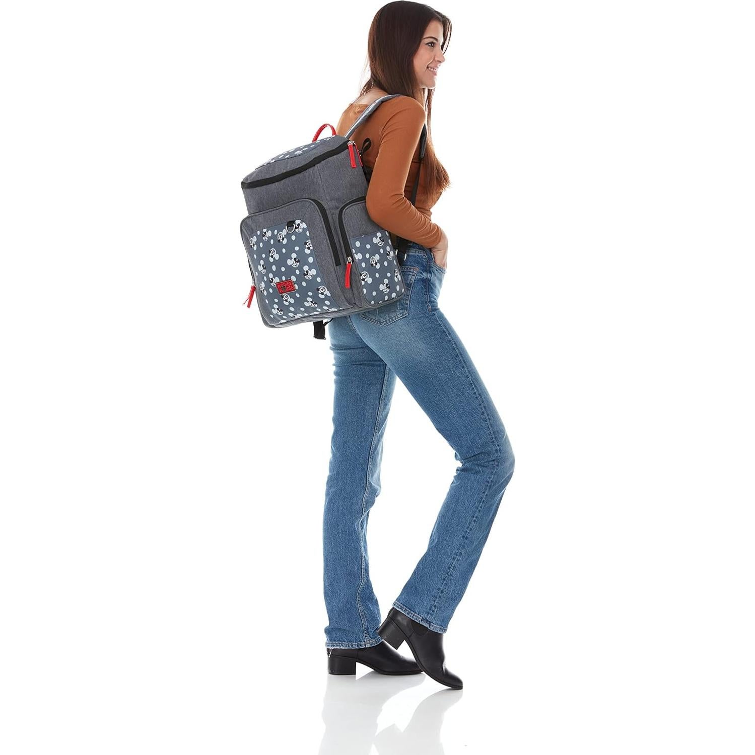 Mochila Bolsa de Pañales Disney Mickey Mouse 40.6 cm