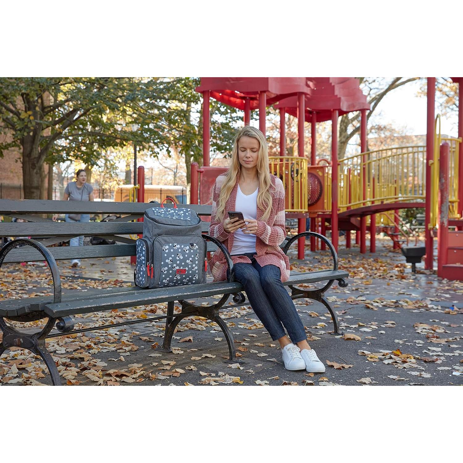 Mochila Bolsa de Pañales Disney Mickey Mouse 40.6 cm