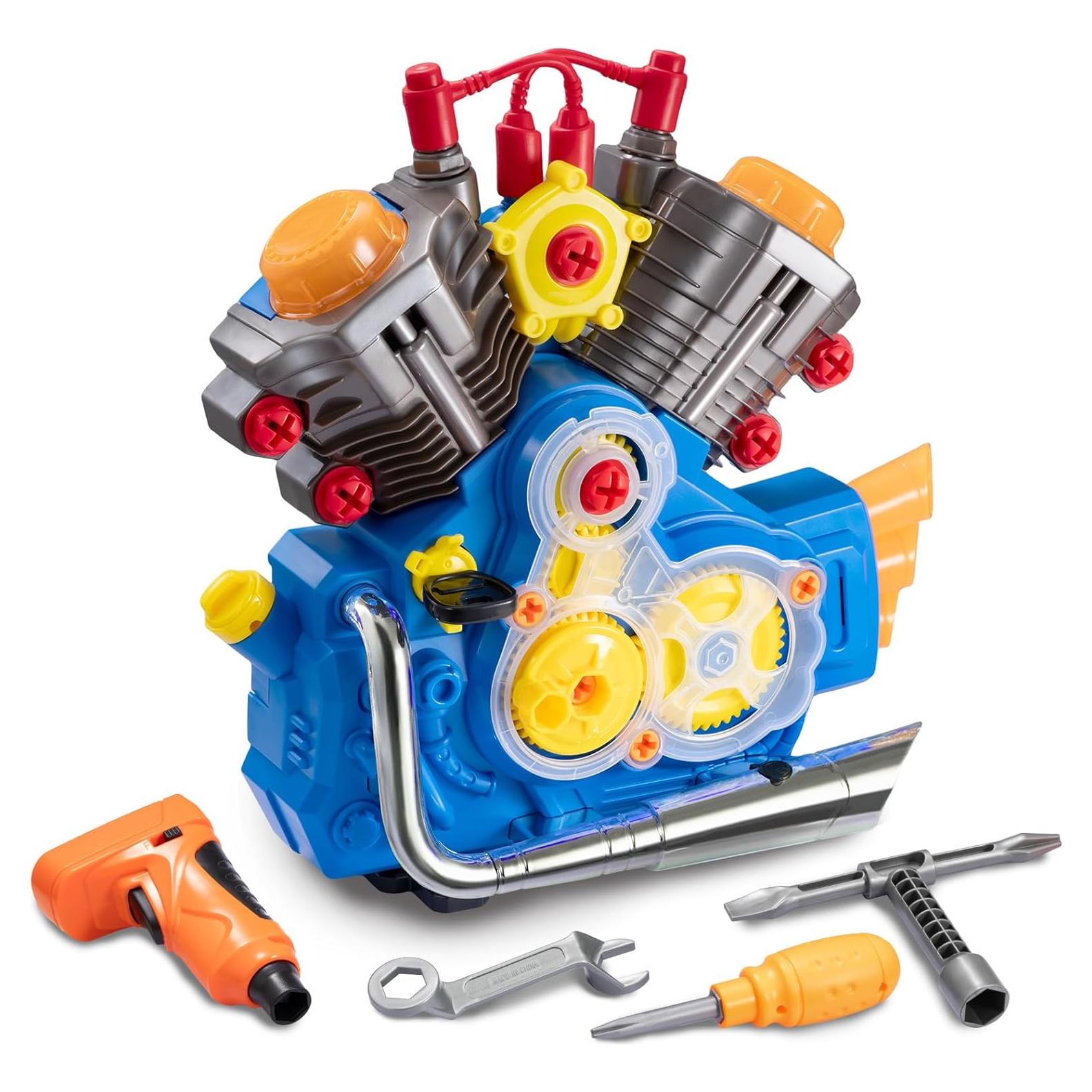 Kit de Construcción de Motor POFJOEQ 42 Piezas para Niños