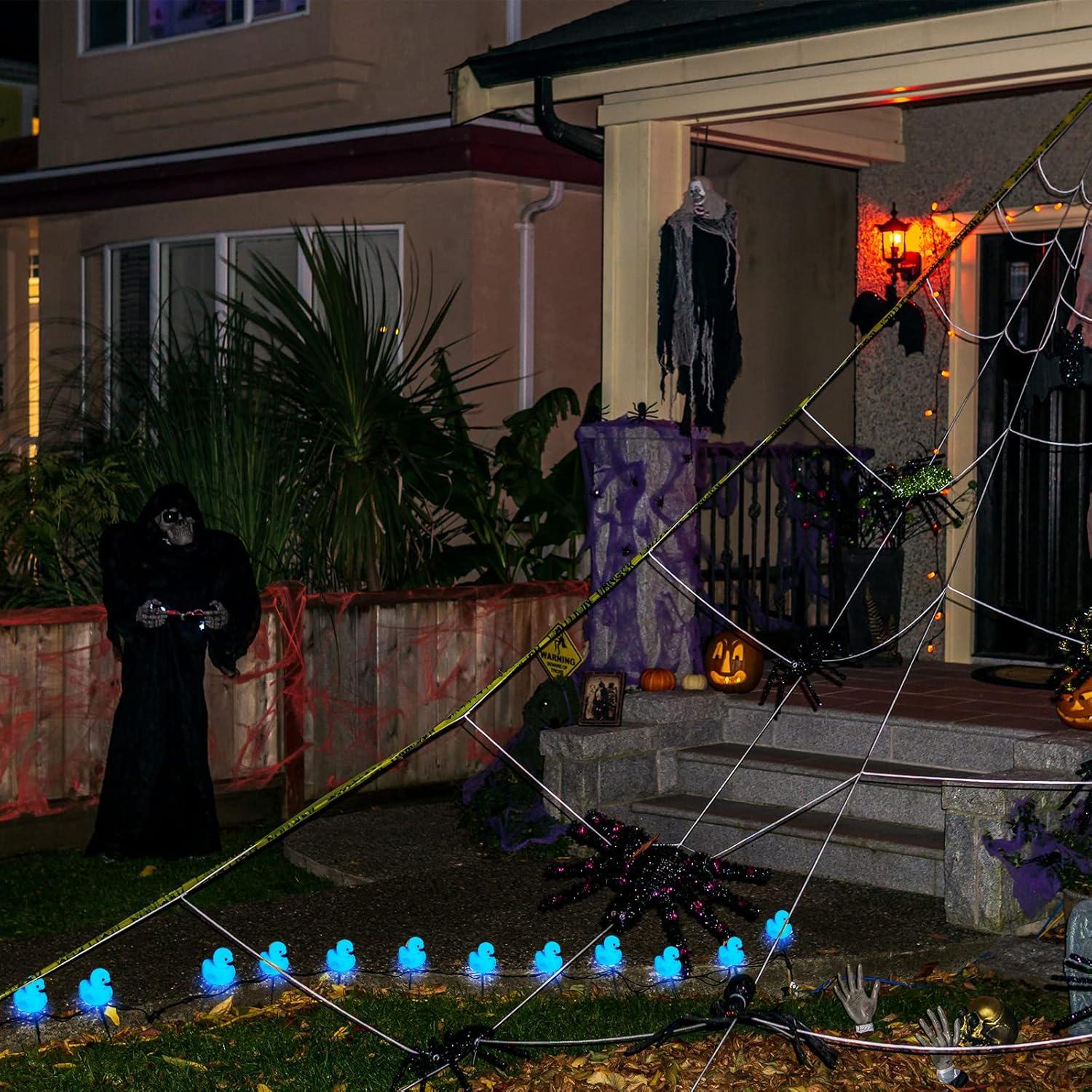 Patos de Goma Brillantes Tradder 50 Pcs 5.08 cm Azul