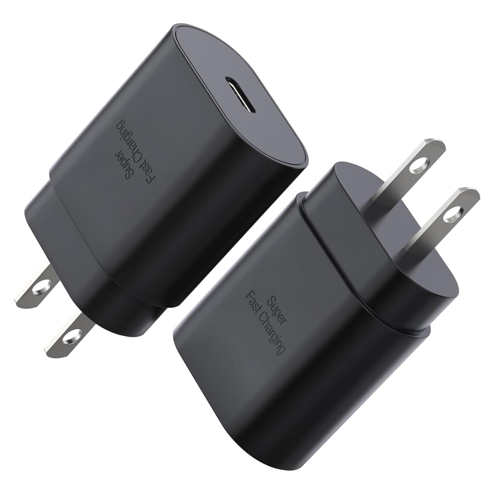 Cargador USB C 30W PD Rápido Shenzhen EP-TA800 2Pack Negro