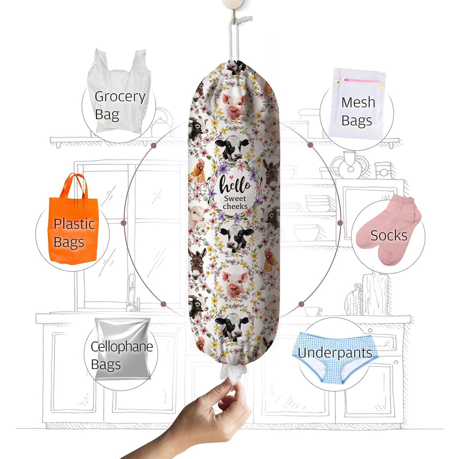 Soporte para Bolsas de Compras Moanlor Art 58x23 cm Lona