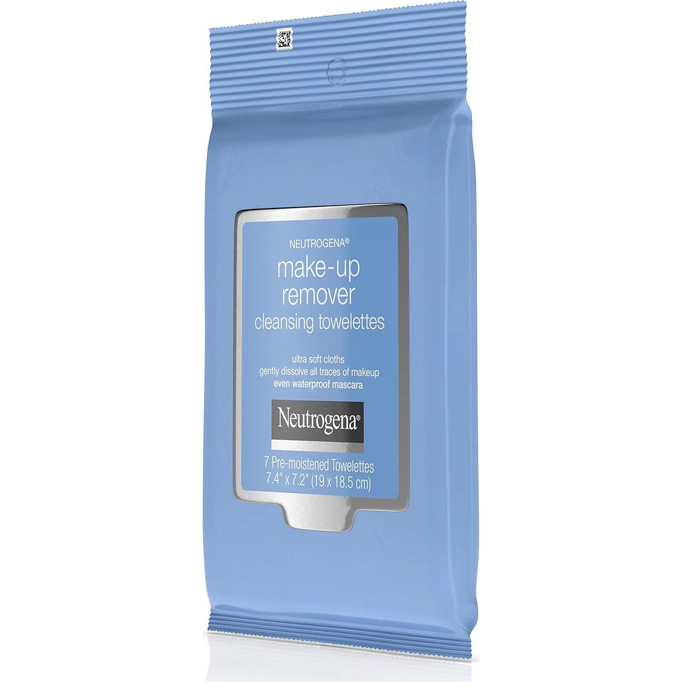 Neutrogena Make-Up Remover Cleansing Towelettes, 7 Count, Packaging May Vary