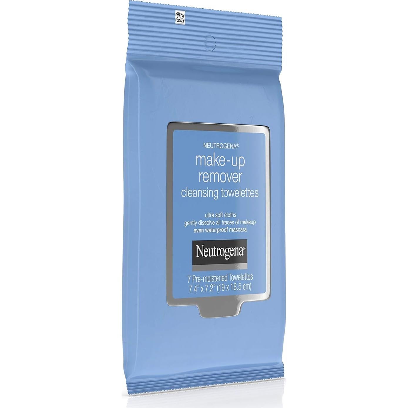Neutrogena Make-Up Remover Cleansing Towelettes, 7 Count, Packaging May Vary