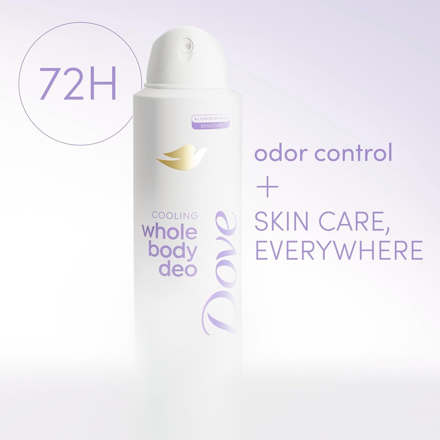 Desodorante en Spray Dove Whole Body Coco & Vainilla 113 g