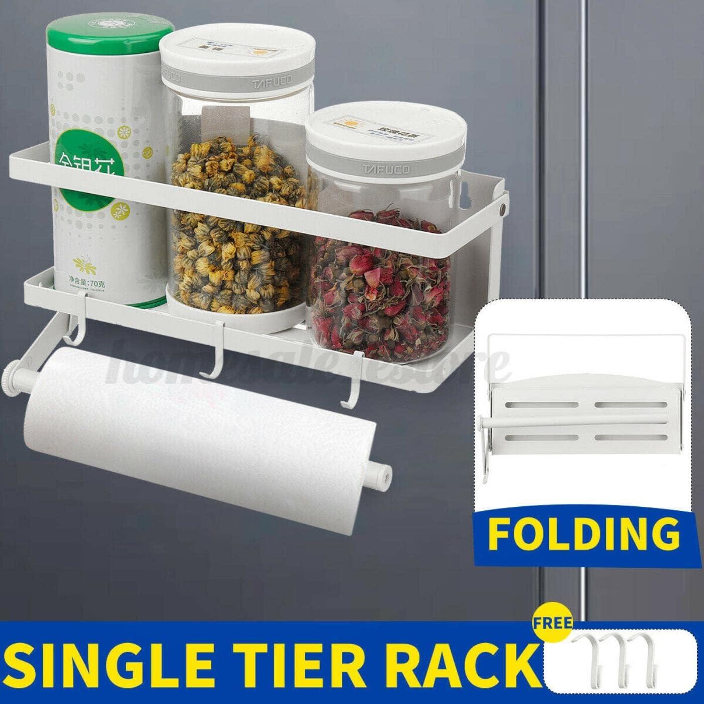 Estante Magnético para Especias Genérico 30x11 cm Blanco