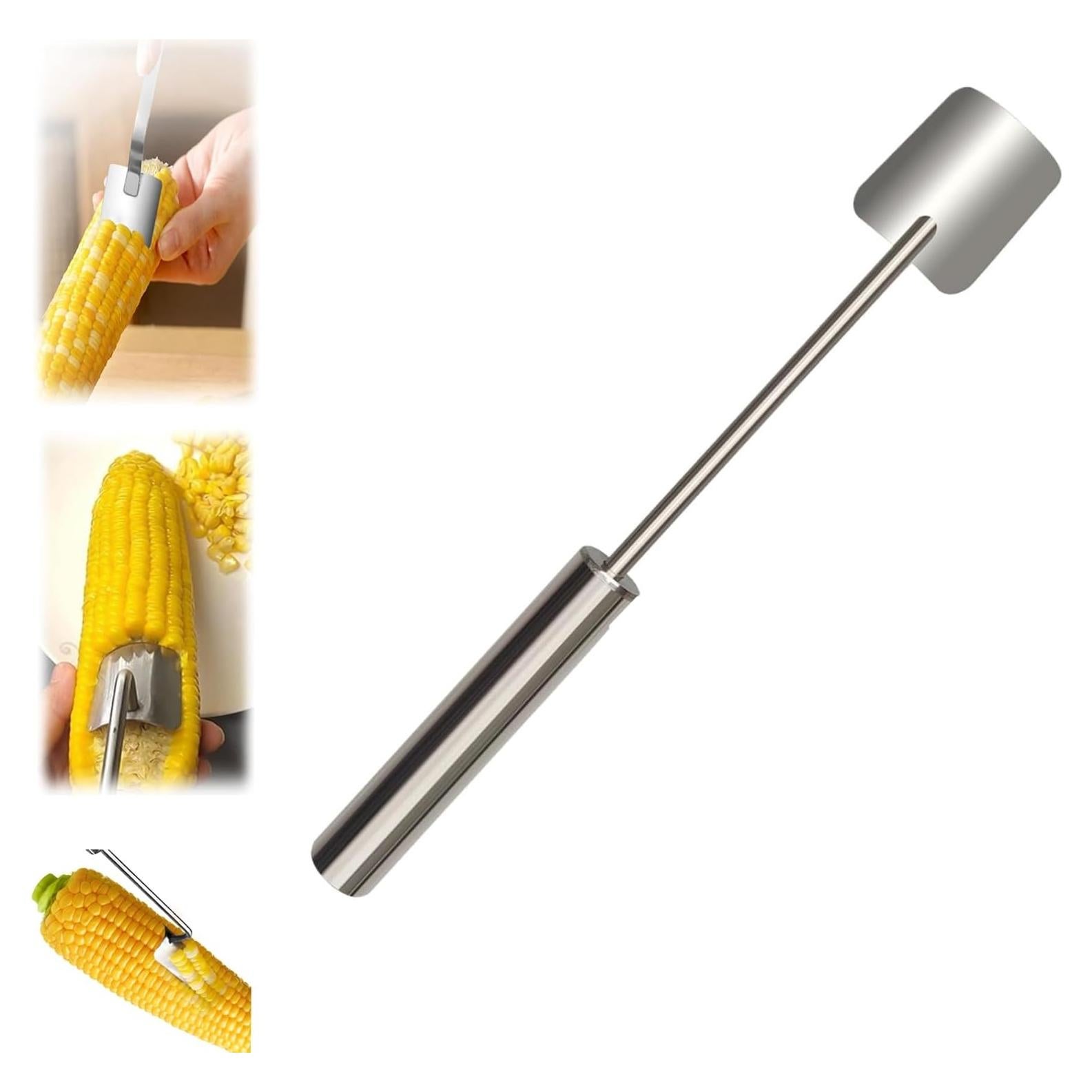 Desgarrador de Mazorcas de Maíz HISKI Acero Inoxidable Mango Largo