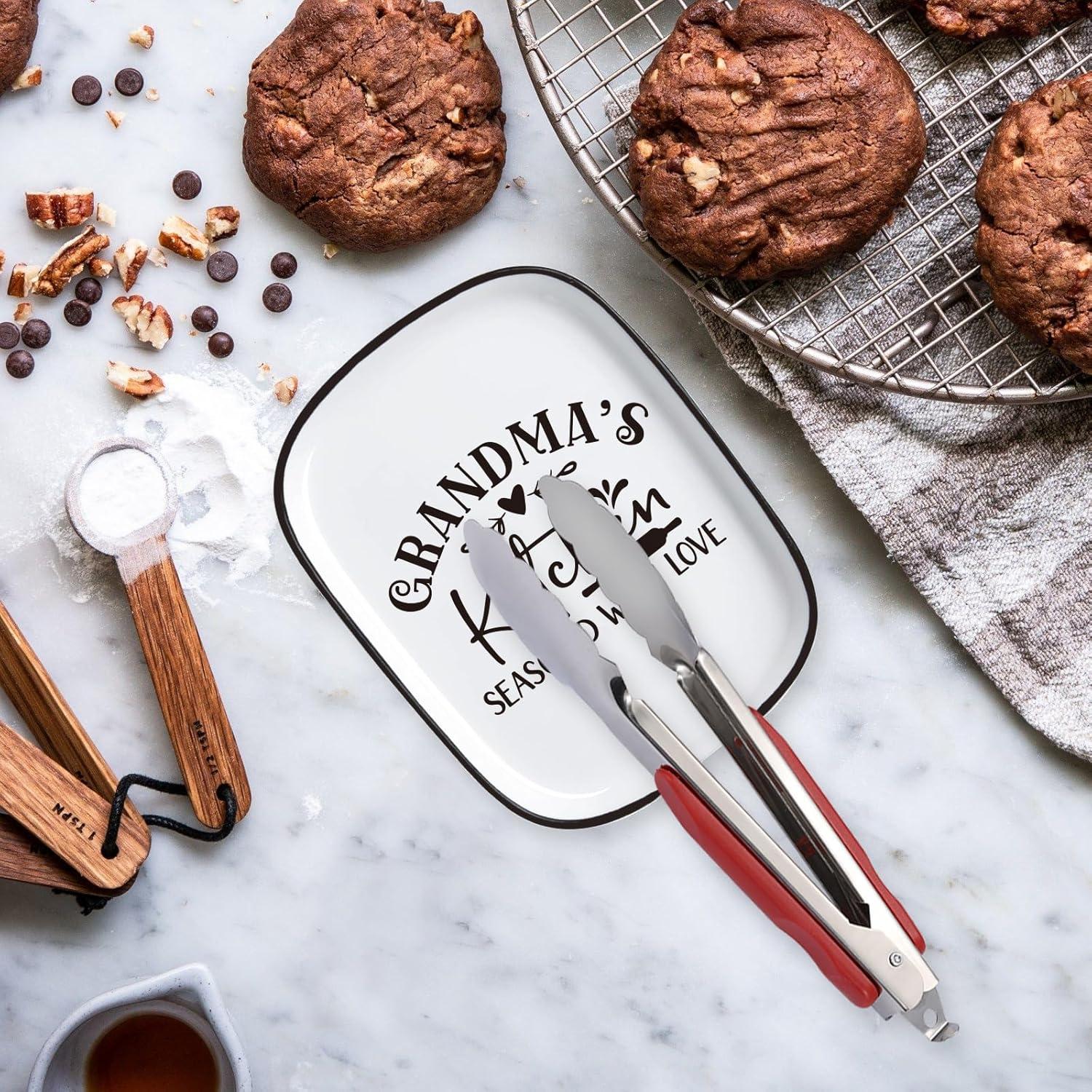 Reposapucheros de Cerámica YROVWENQ Resistente al Calor 16.5x12.3cm