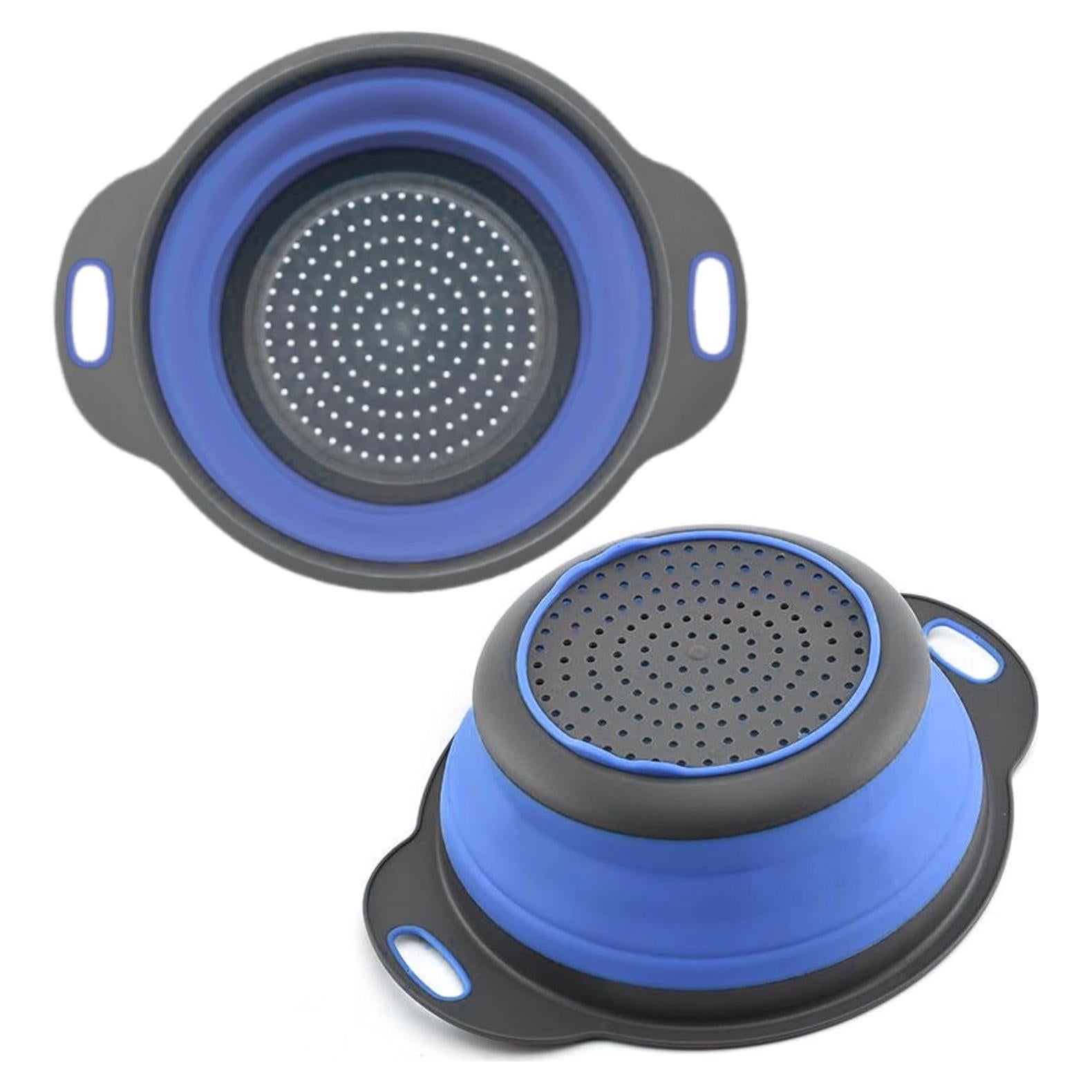 Colador Plegable de Silicona YARRD Azul 24.6x19.8 cm