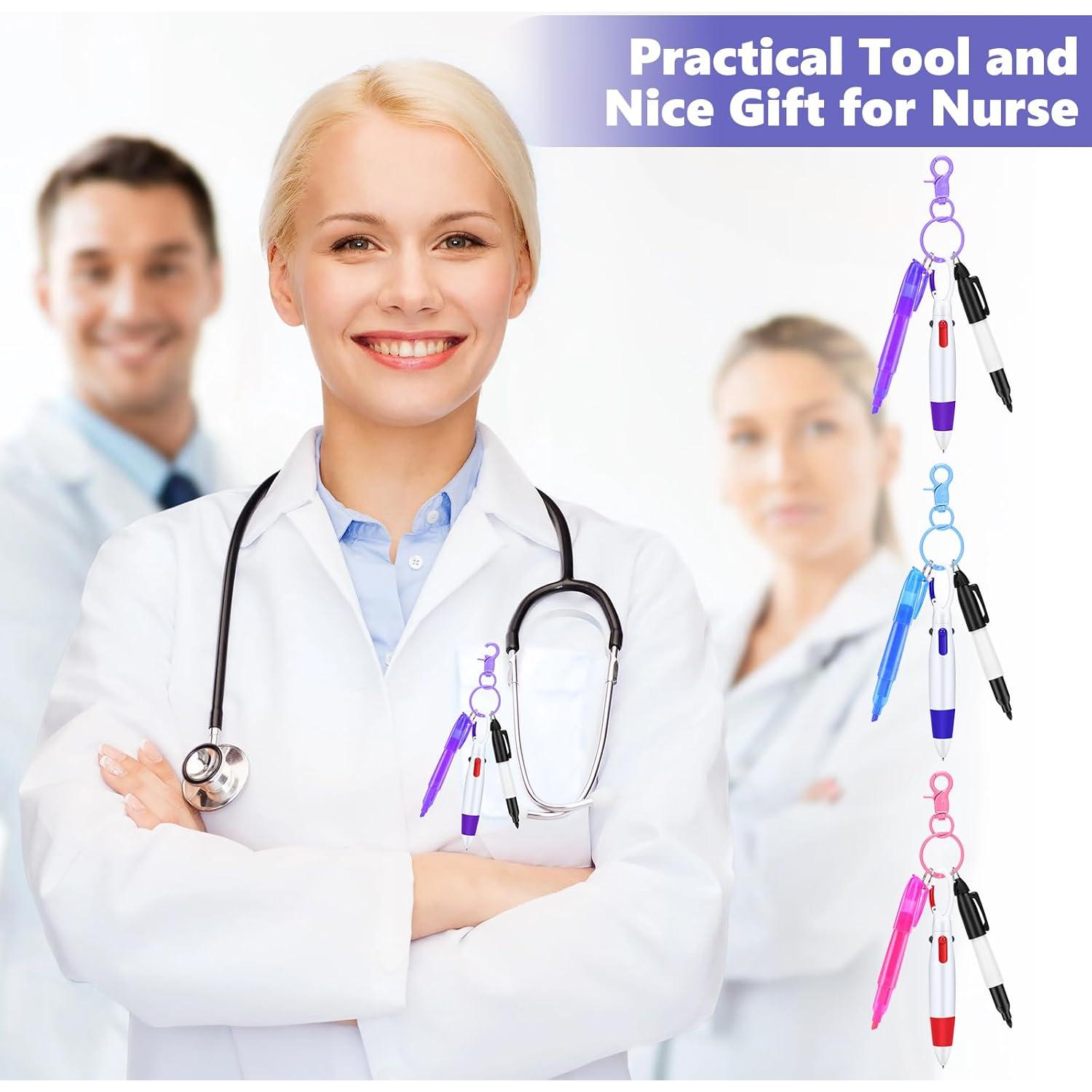 Conjunto de bolígrafos mini Yadiana para enfermeras - 4 colores