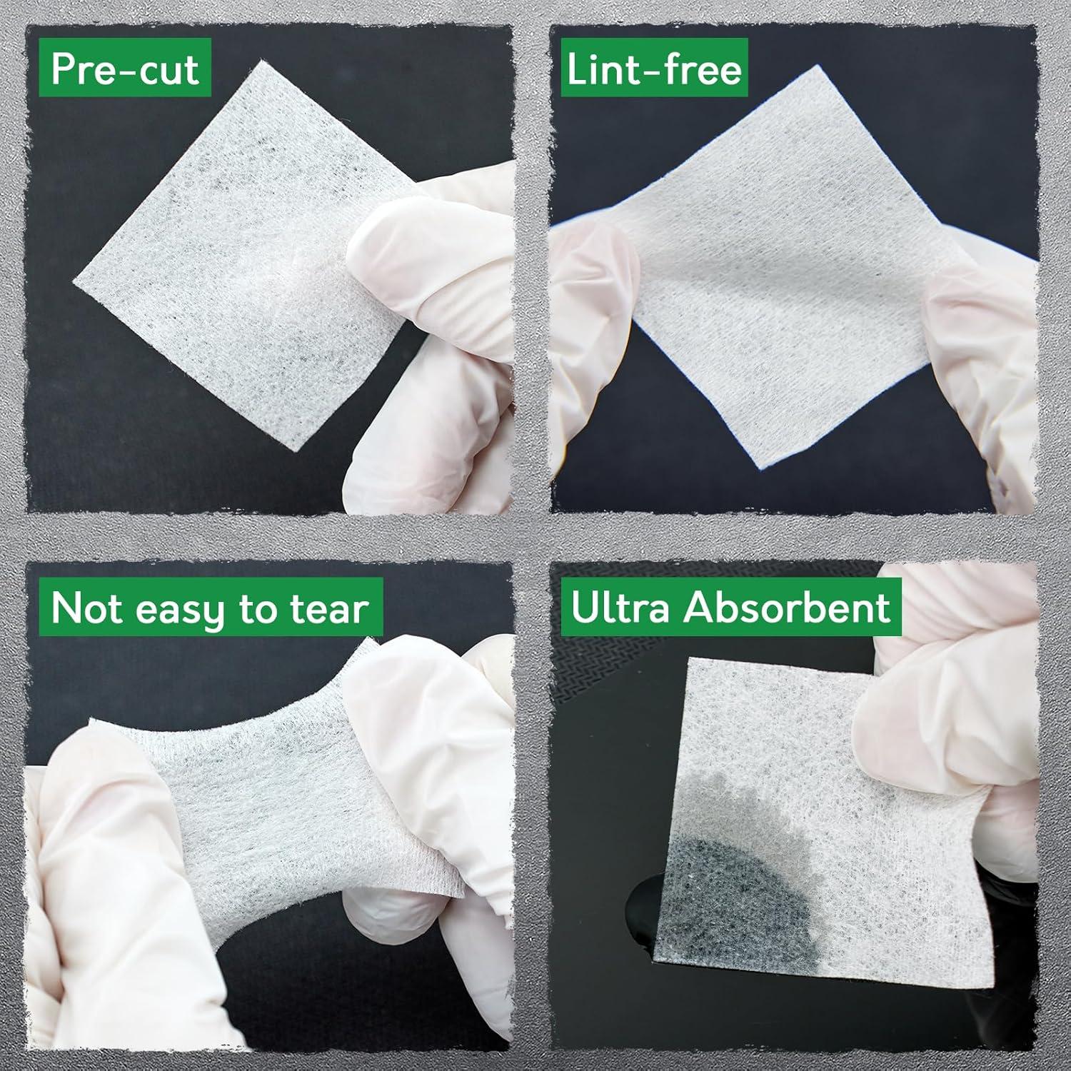 Suministros de limpieza de armas UrbanAbode 800 piezas algodón