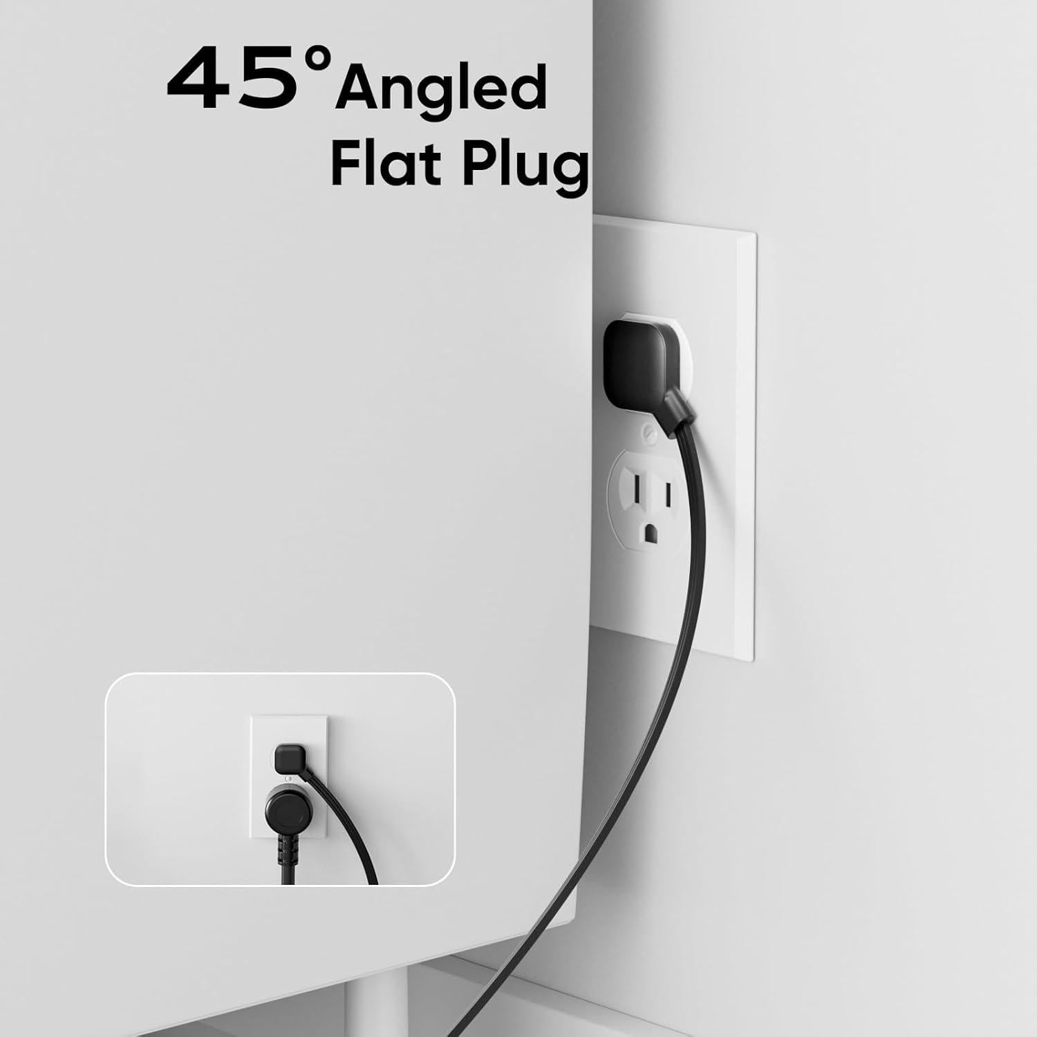 Regleta de Sargento 8-en-1 TenTrend con USB y 4 Salidas AC