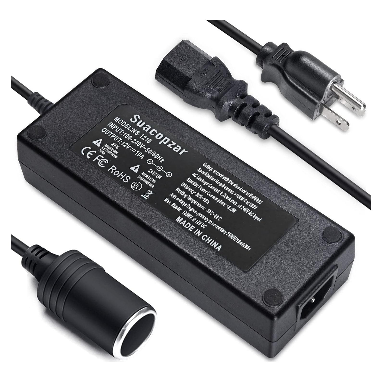 Convertidor AC a DC 12V 10A Subloom 3 Pines 2.54m