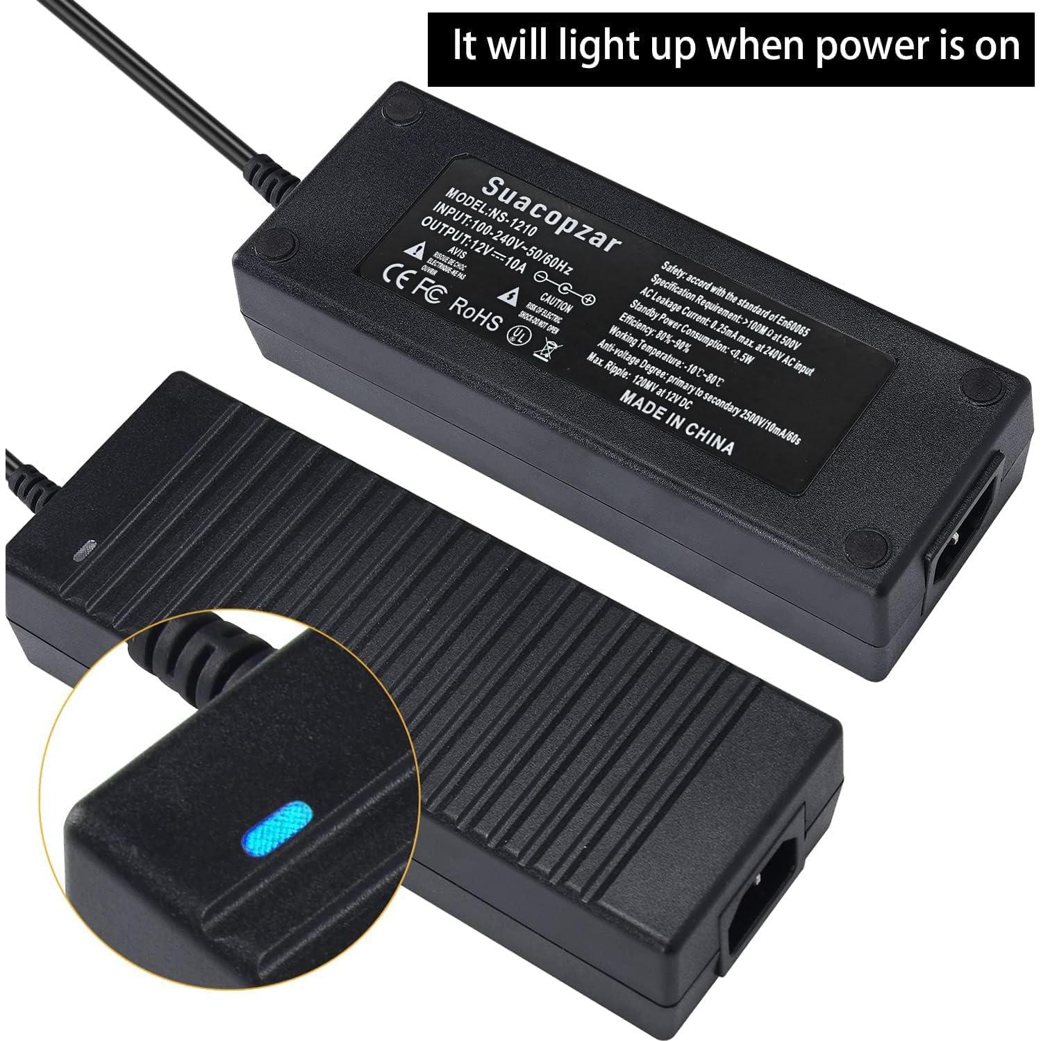 Convertidor AC a DC 12V 10A Subloom 3 Pines 2.54m