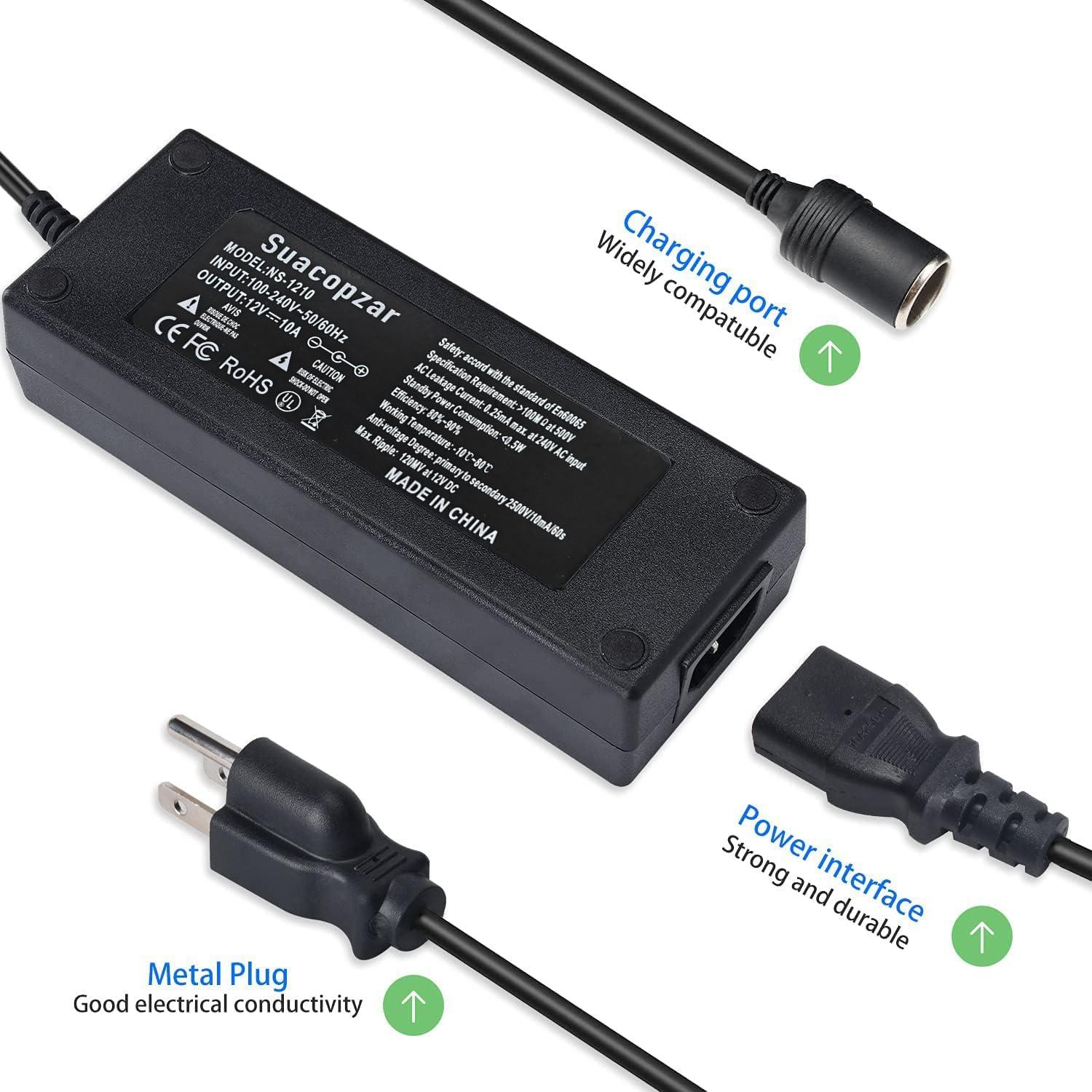 Convertidor AC a DC 12V 10A Subloom 3 Pines 2.54m