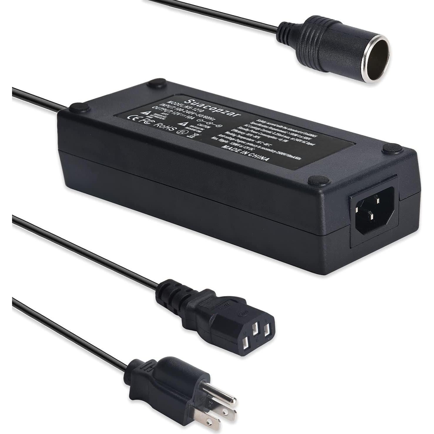 Convertidor AC a DC 12V 10A Subloom 3 Pines 2.54m