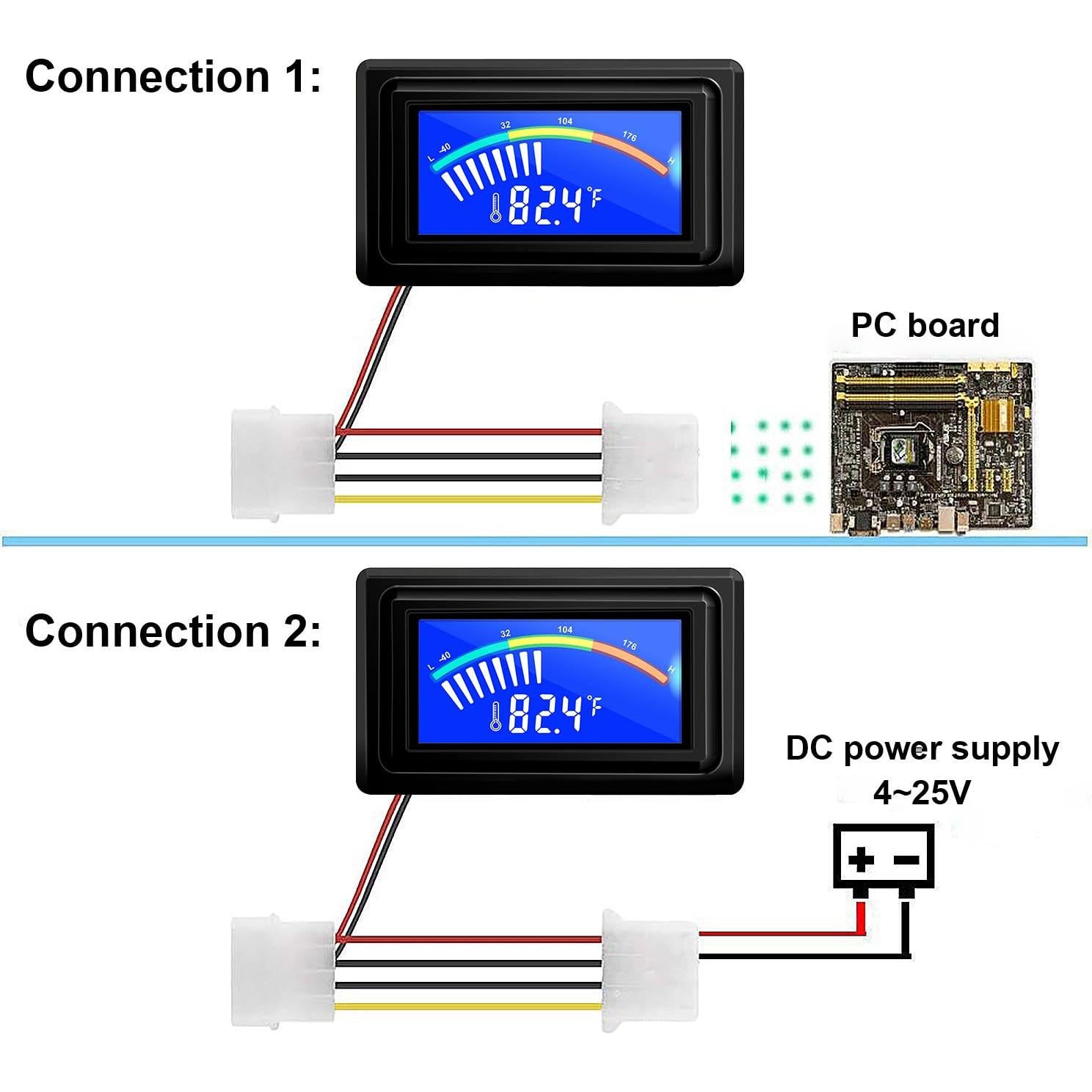 Termómetro Digital KETOTEK E0032US con Sonda Acuática 0-110°C