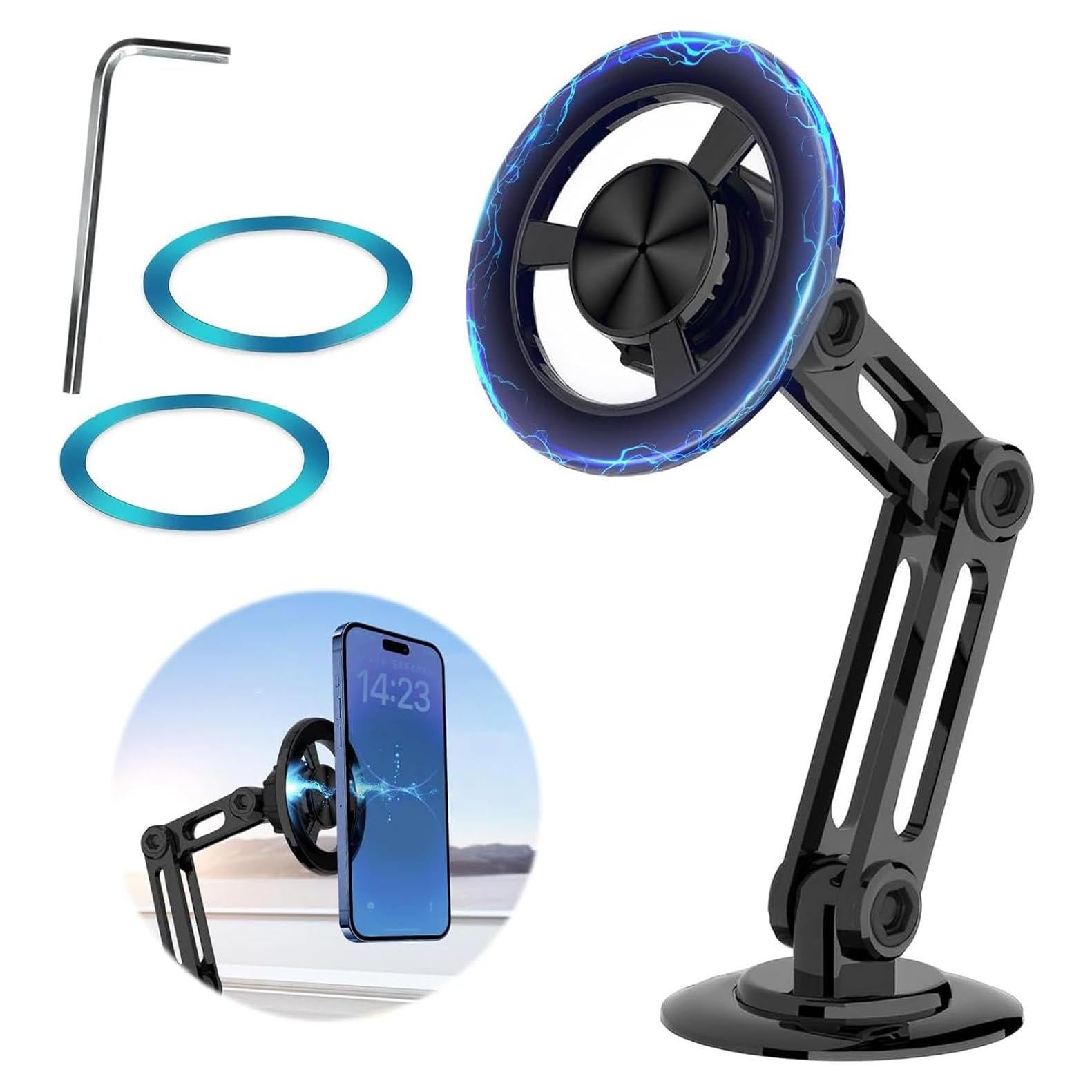 Soporte Magnético para Teléfono de Coche Rednow PRO 360°