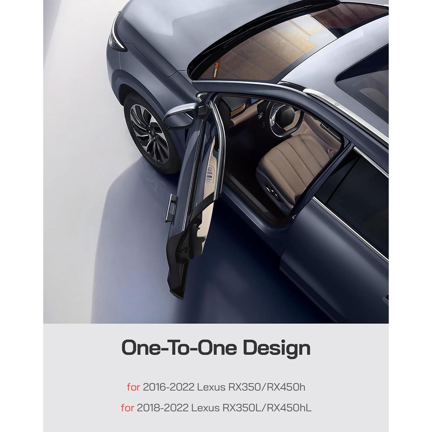 Parasoles para Parabrisas Lexus RX 2016-2022 - Cuero Marrón