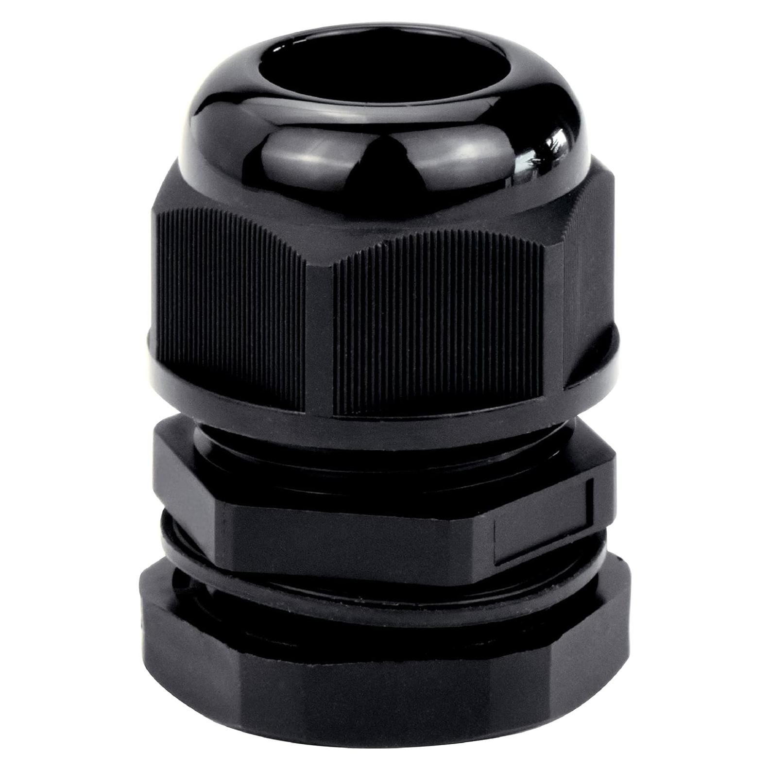 Bushing a Prueba de Agua IP68 Conext Link 5pcs Nylon Negro