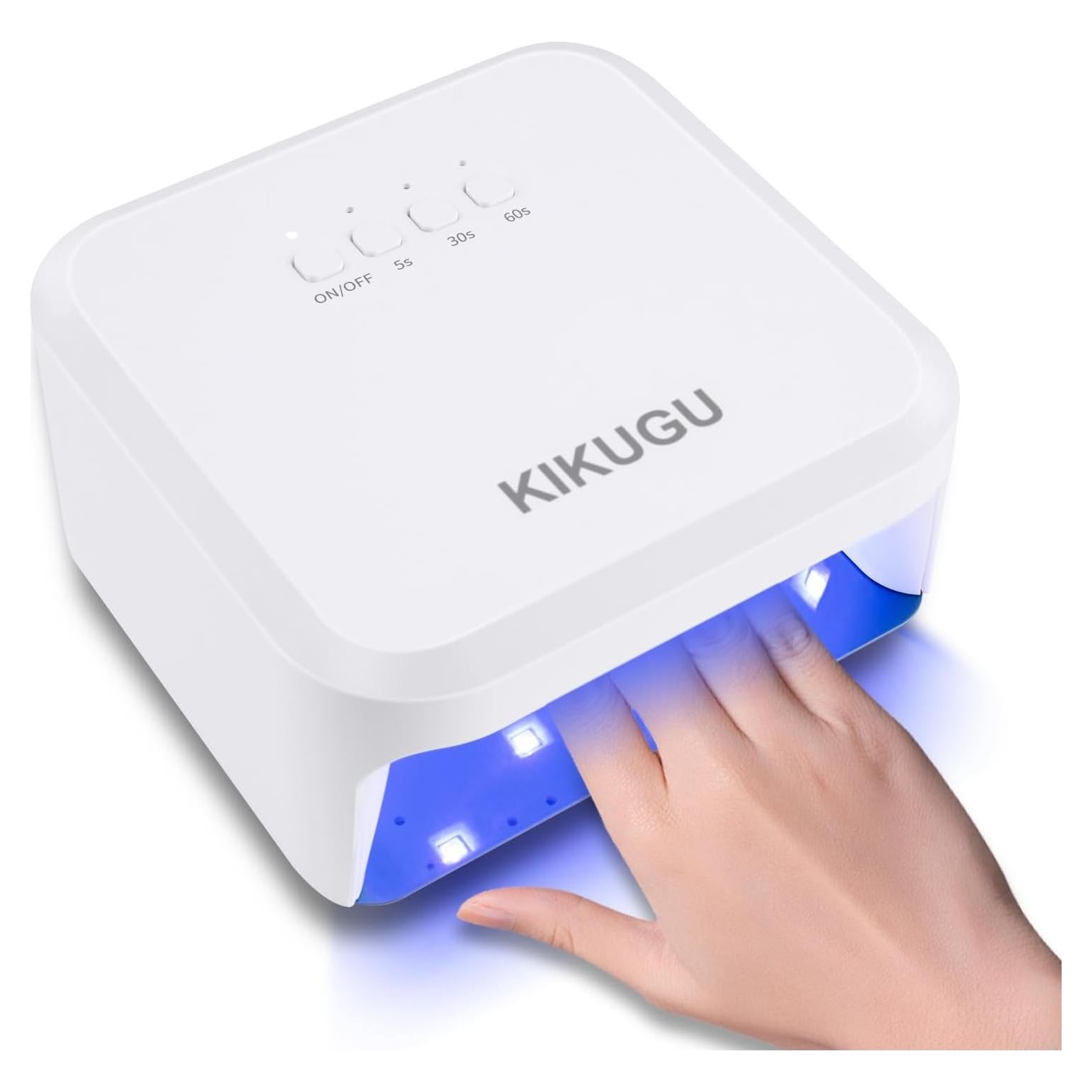 Lámpara UV LED para Uñas de Gel Kikugu H11, Secado Rápido