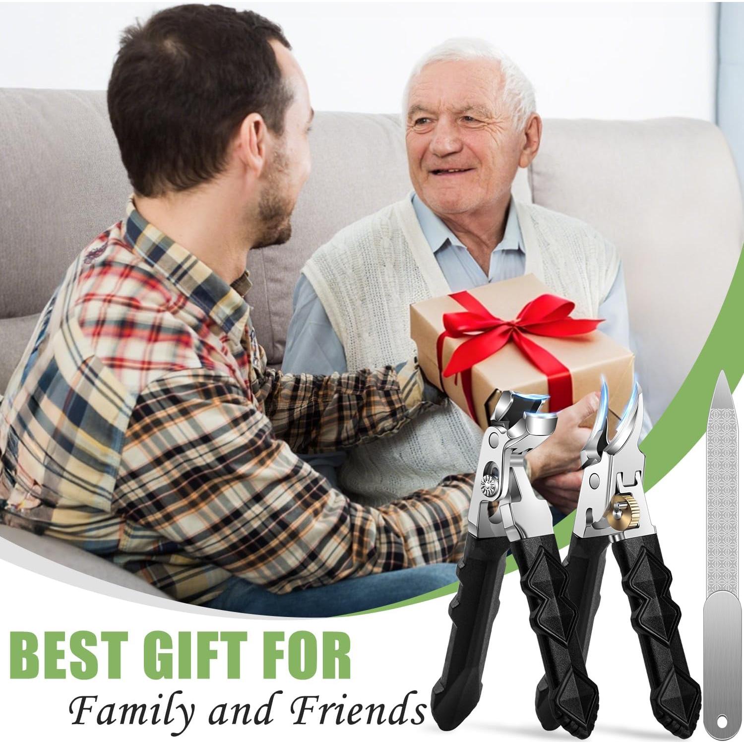 Cortauñas Ergonómico HANDWENG para Uñas Gruesas y Encarnadas