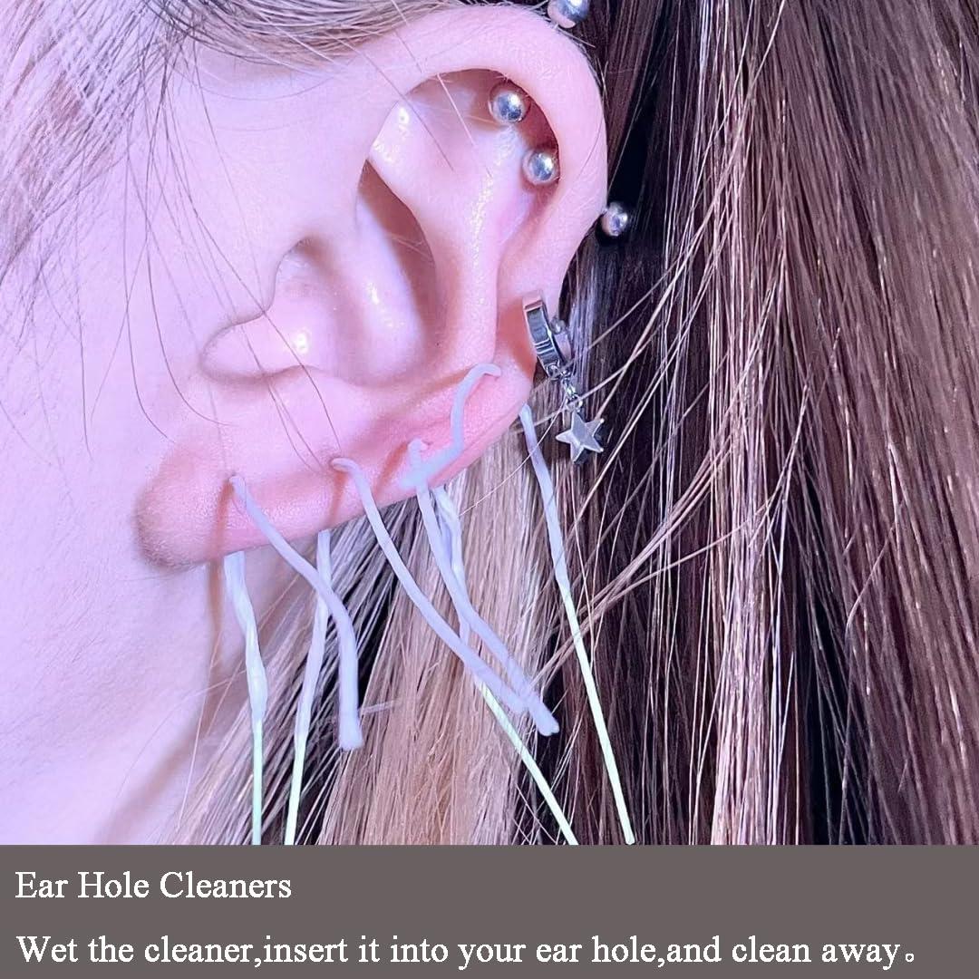 Kit de Perforación de Orejas 18 PCS - Pistola y Aretes de Oro