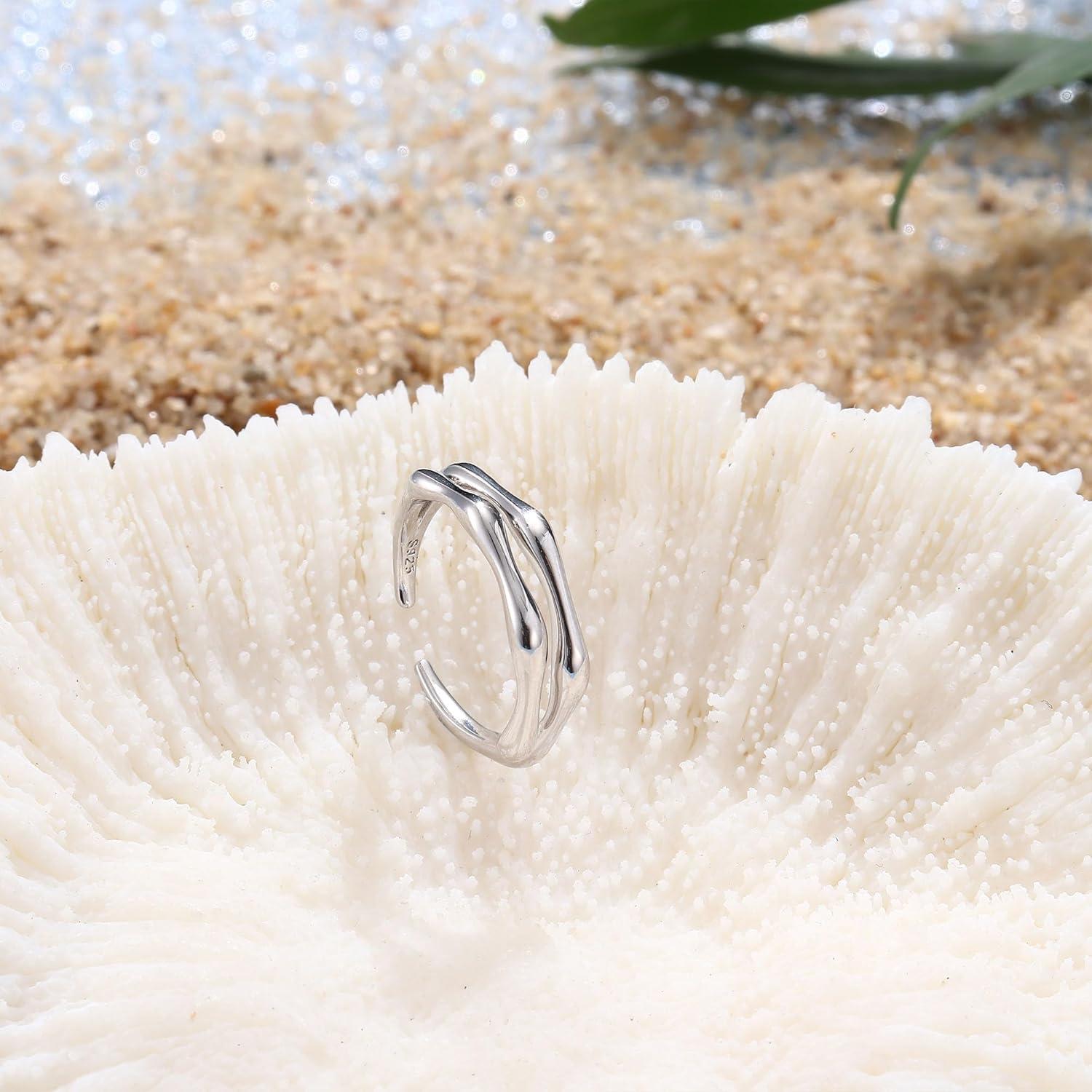 Anillos para Dedos de los Pies de Plata Esterlina 925 para Mujeres