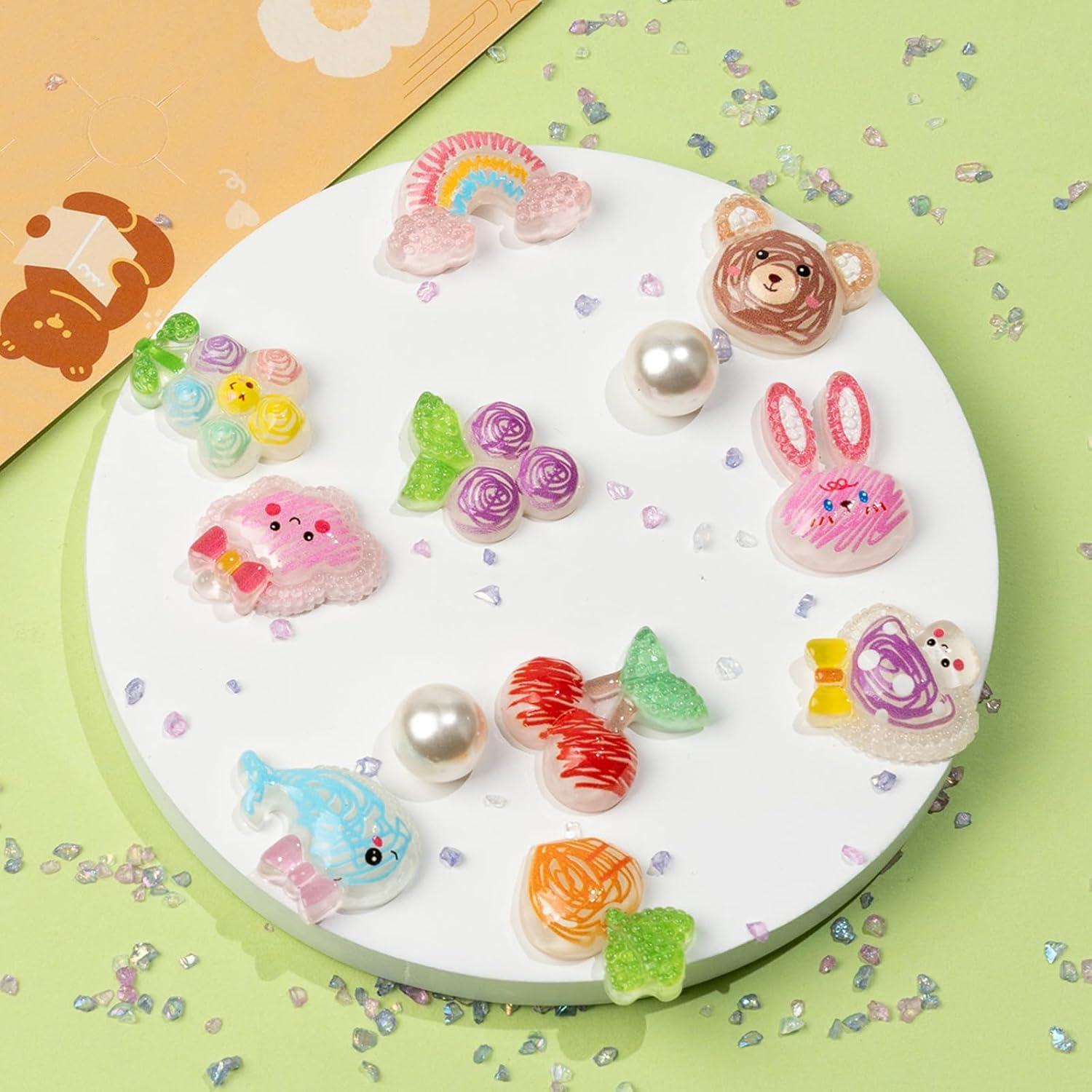 Encantos de Zapato Brillante Coywx - 12 Piezas para Mujeres