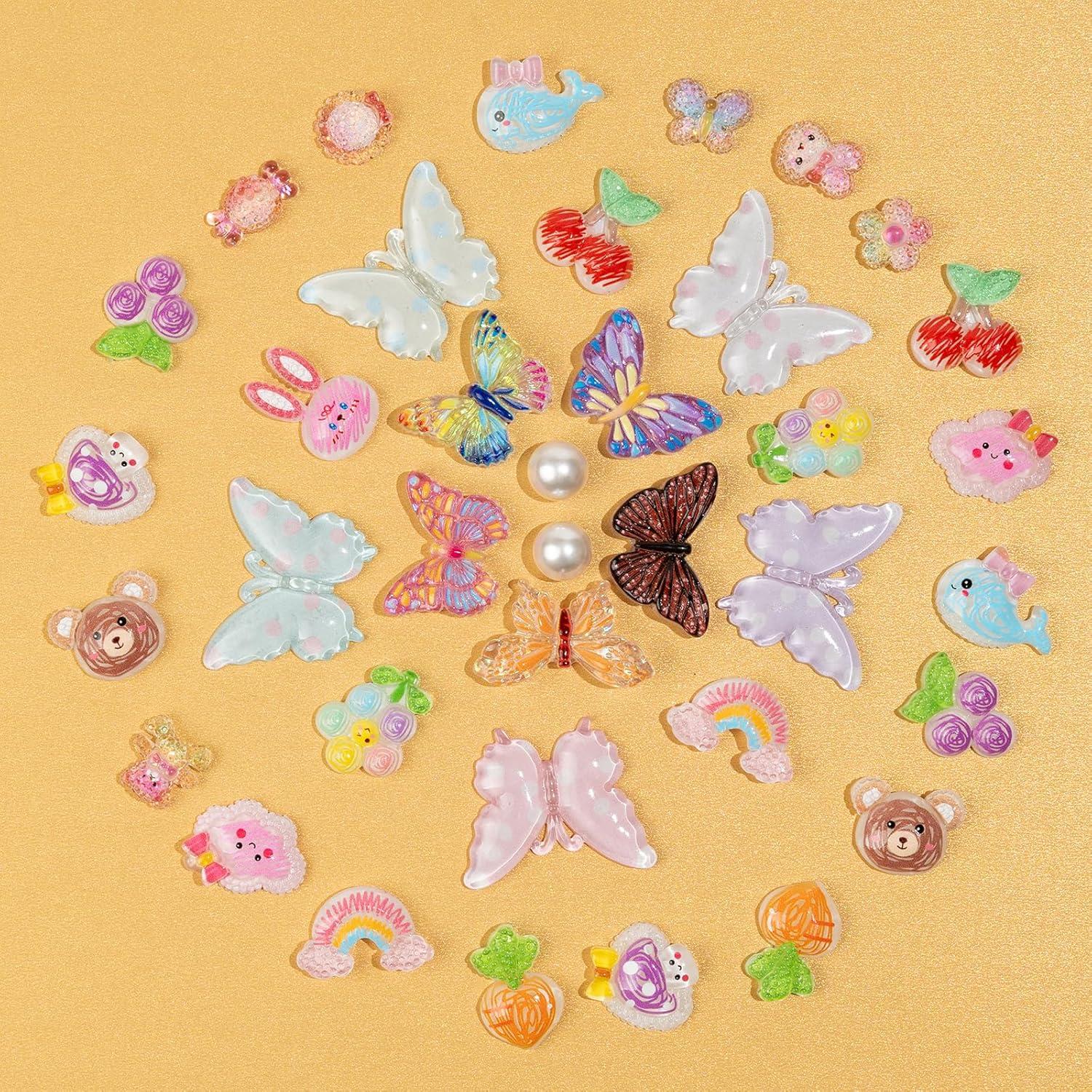 Encantos de Zapato Brillante Coywx - 12 Piezas para Mujeres