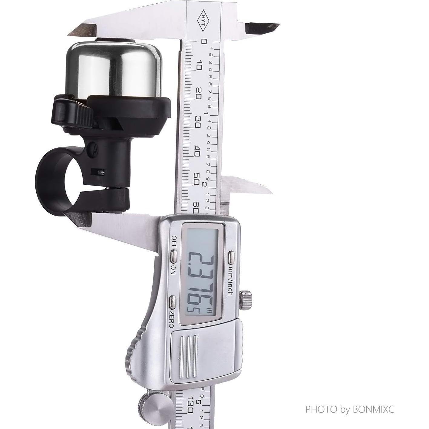 Campana de Bicicleta Mini BONMIXC de Latón, Sonido Claro y Fuerte