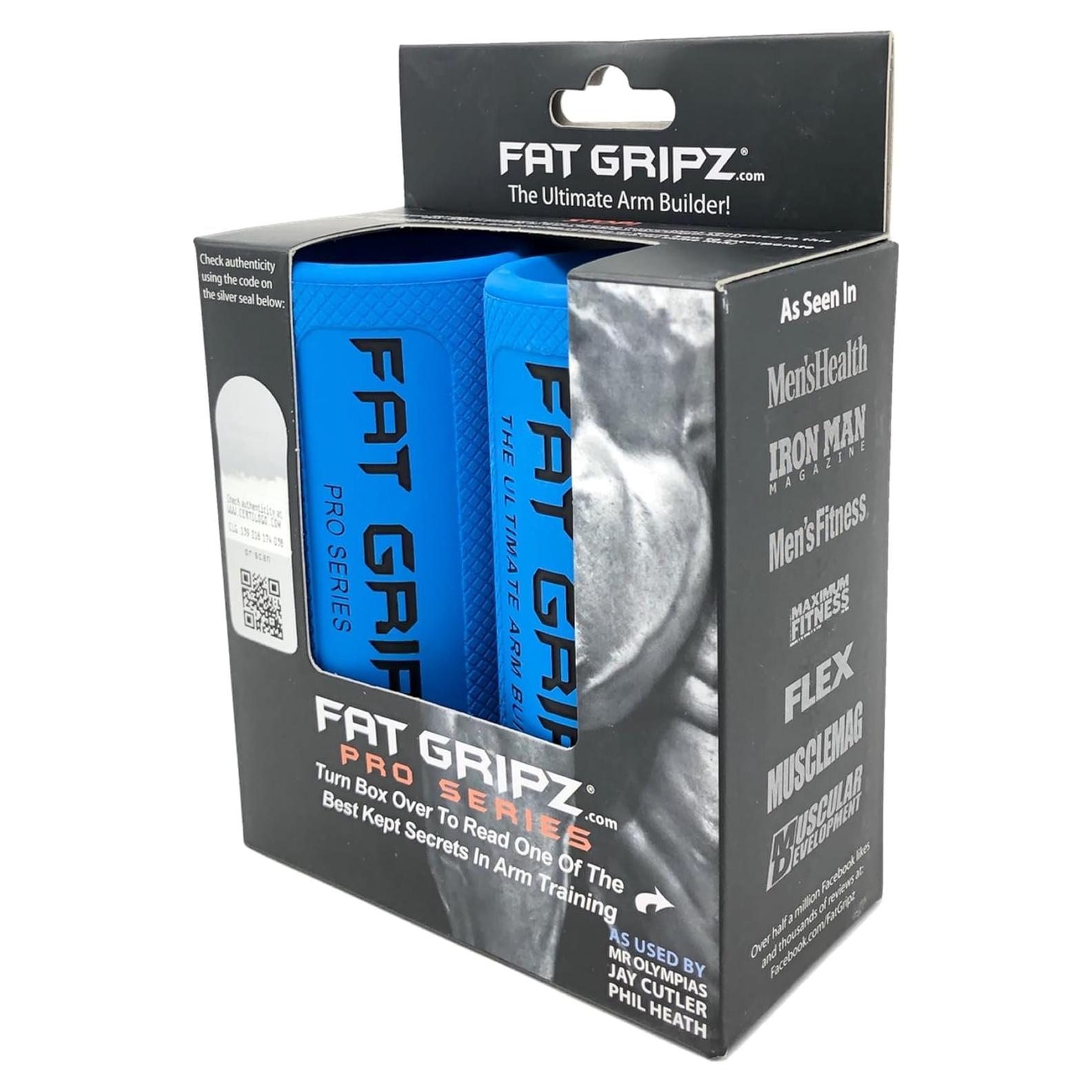 Fat Gripz Pro - Agarre Grueso para Fuerza y Tamaño de Brazos