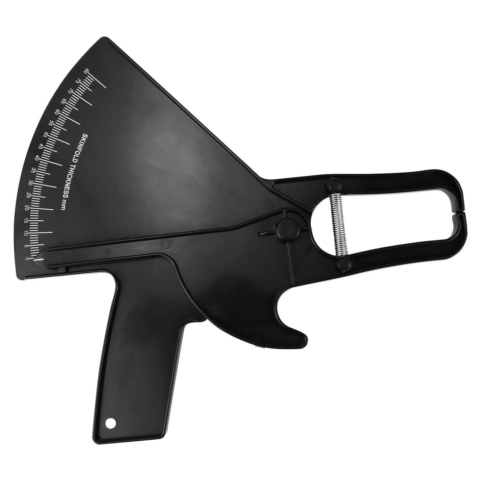 Calibrador de Grasa Corporal ZJIVQO Doble Resorte Negro