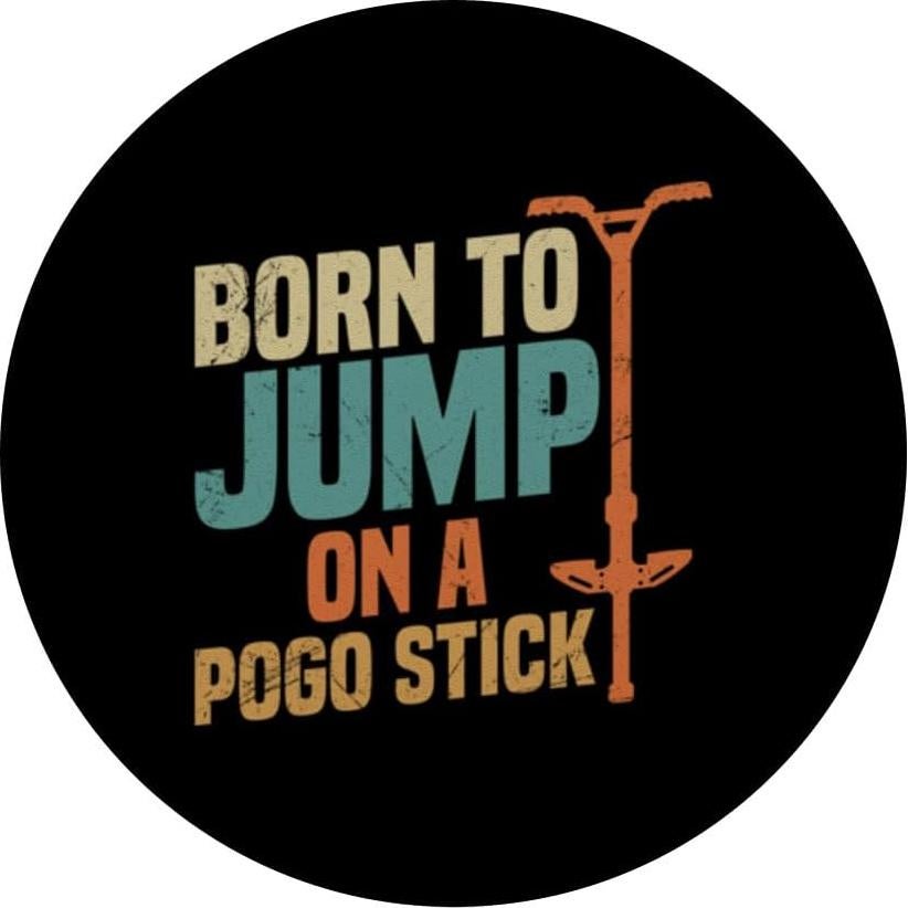 PopSockets Adhesivo PopGrip Nacido para Saltar 10.9x8.6cm