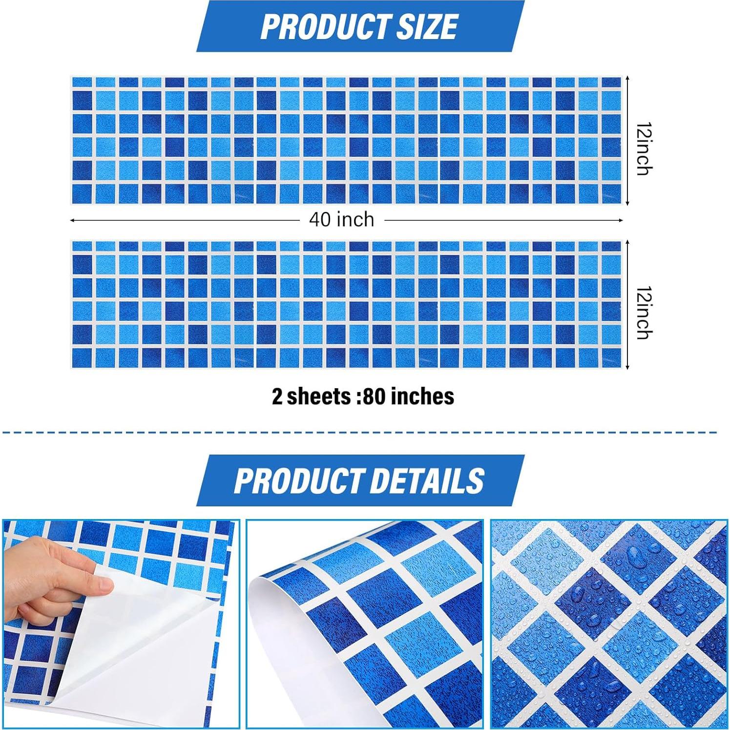 Parche de Reparación de PVC Autoadhesivo Nuanchu 30x102 cm