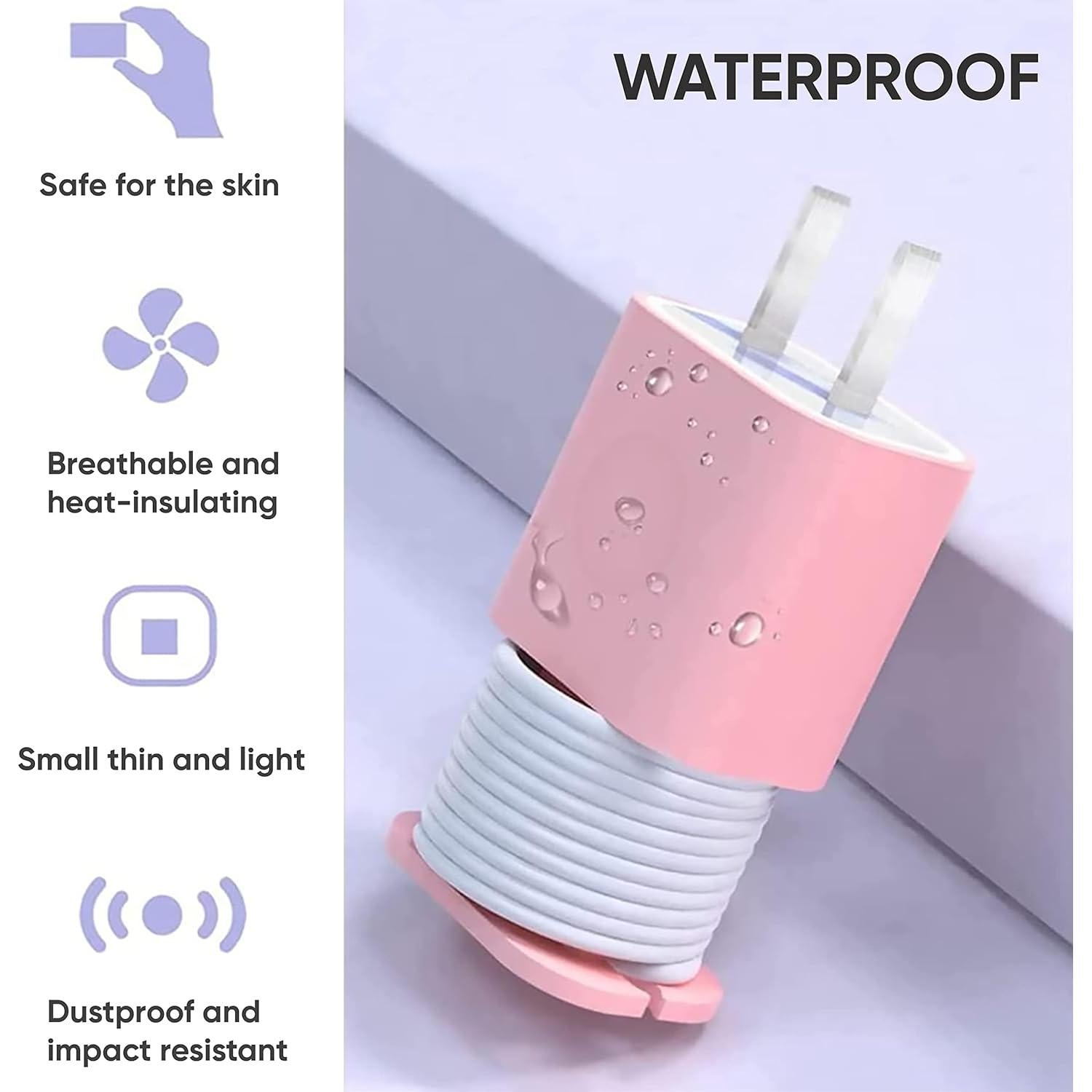 Protector de Cargador de Silicona 2 en 1 365Home 18W/20W