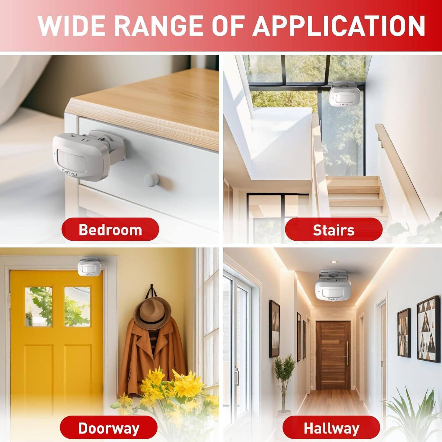 Alarma de Cama Inalámbrica CallToU con Sensor de Movimiento