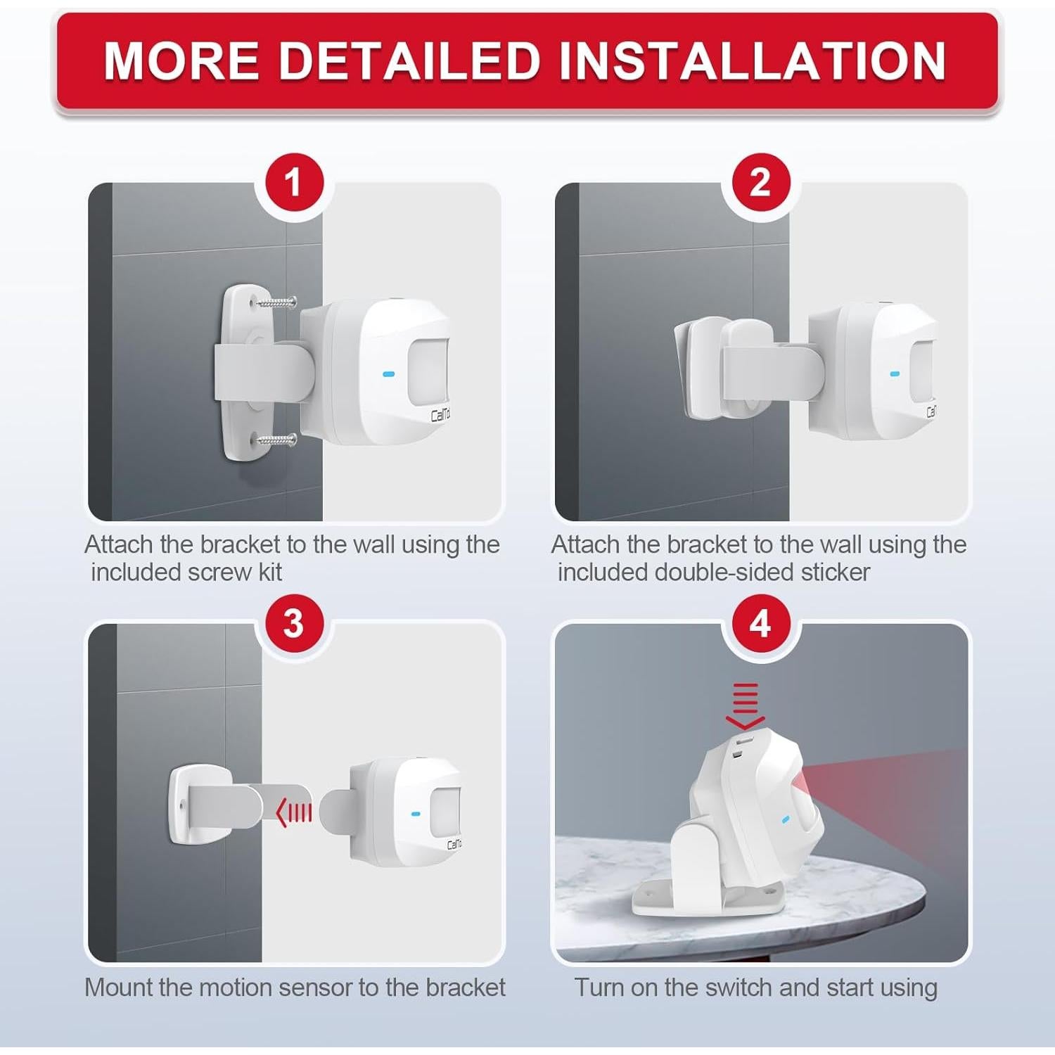 Alarma de Cama Inalámbrica CallToU con Sensor de Movimiento