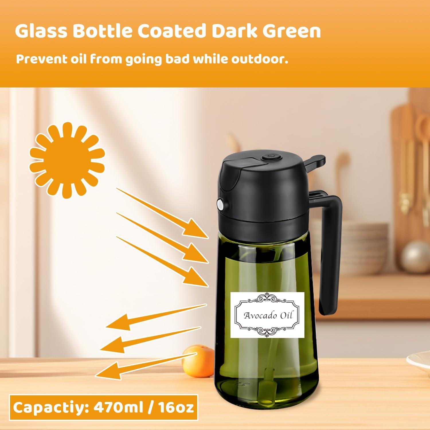 Dispensador de Aceite de Oliva 2 en 1 Besosay 470ml