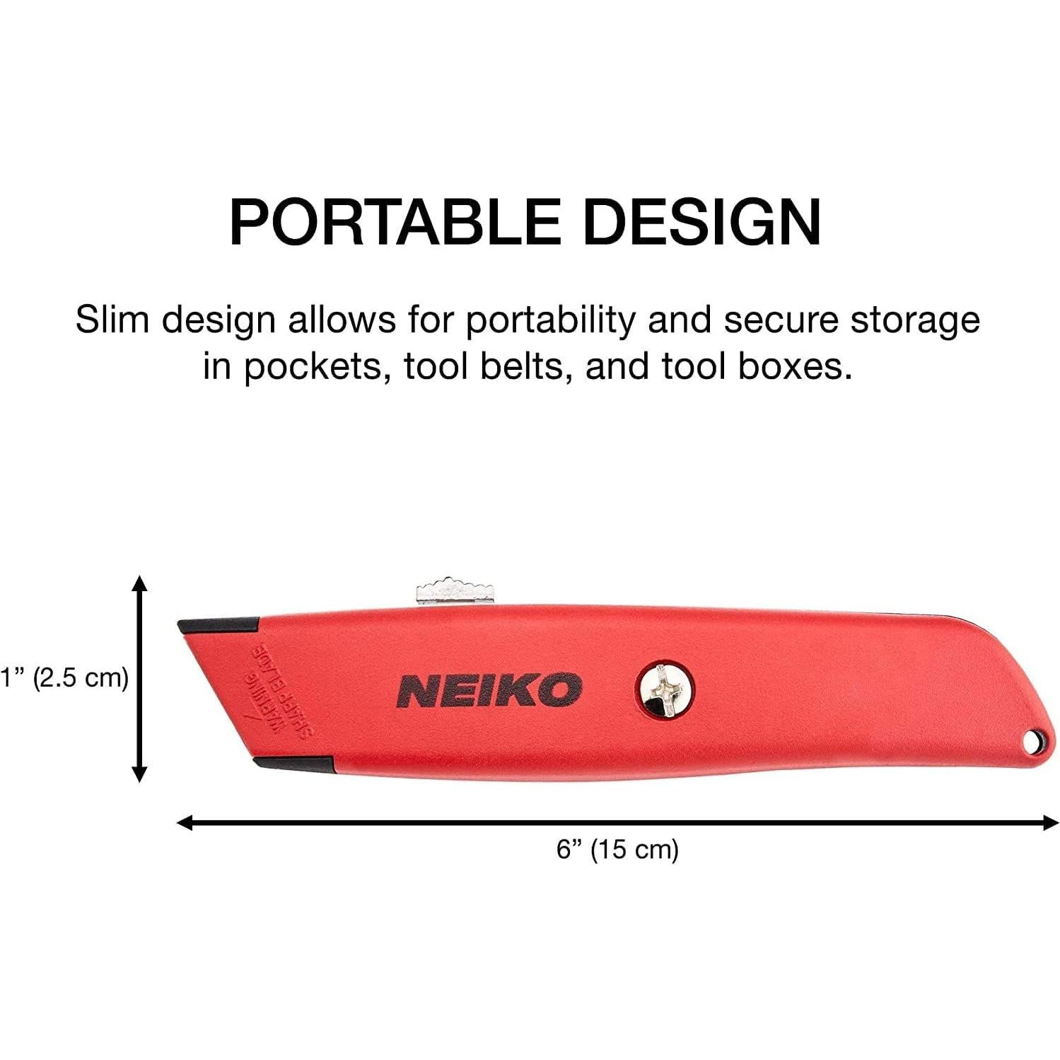 Cuchillo Utilitario Retráctil NEIKO 00679A - Paquete de 2